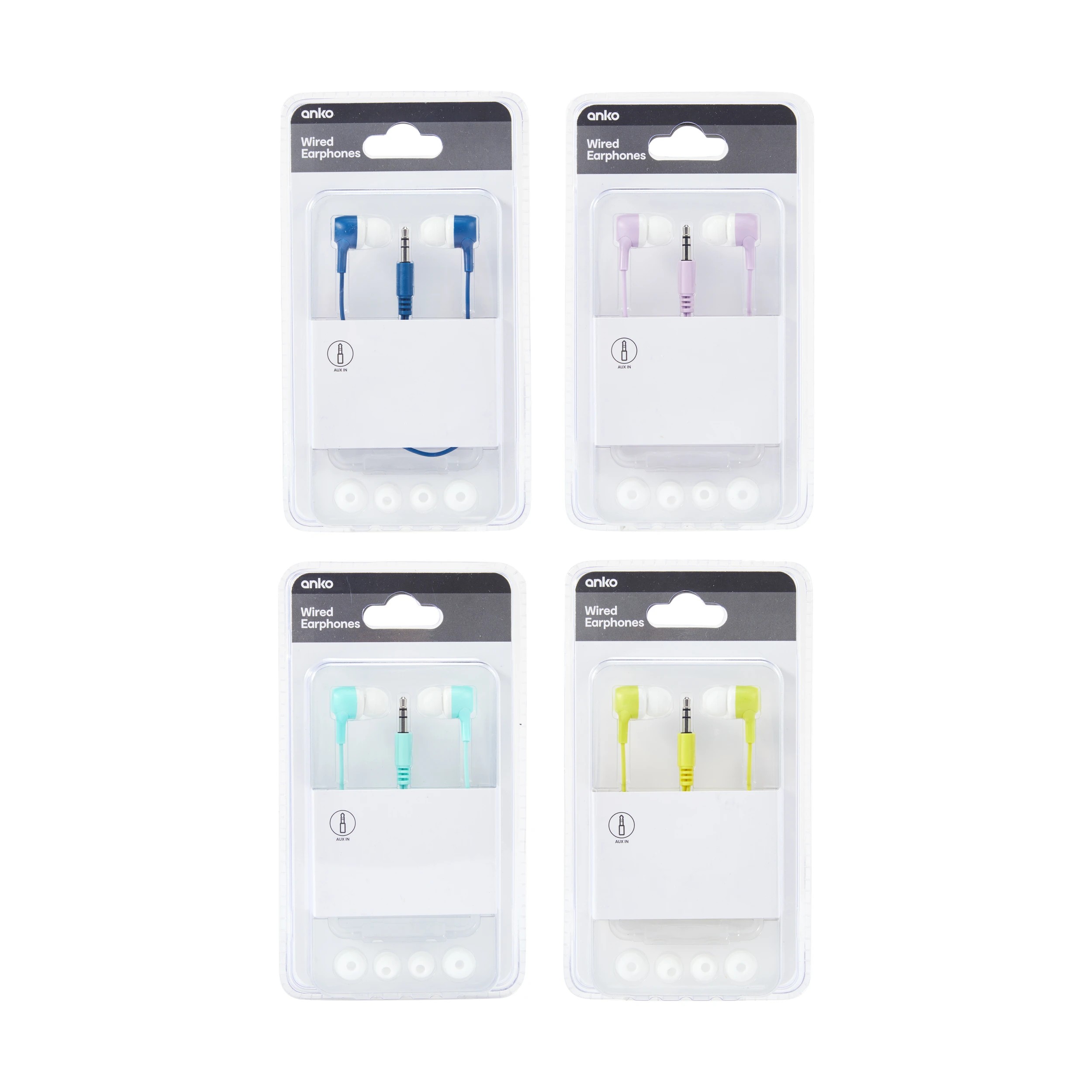 4 Wired Earphones - Assorted, 4 of 7