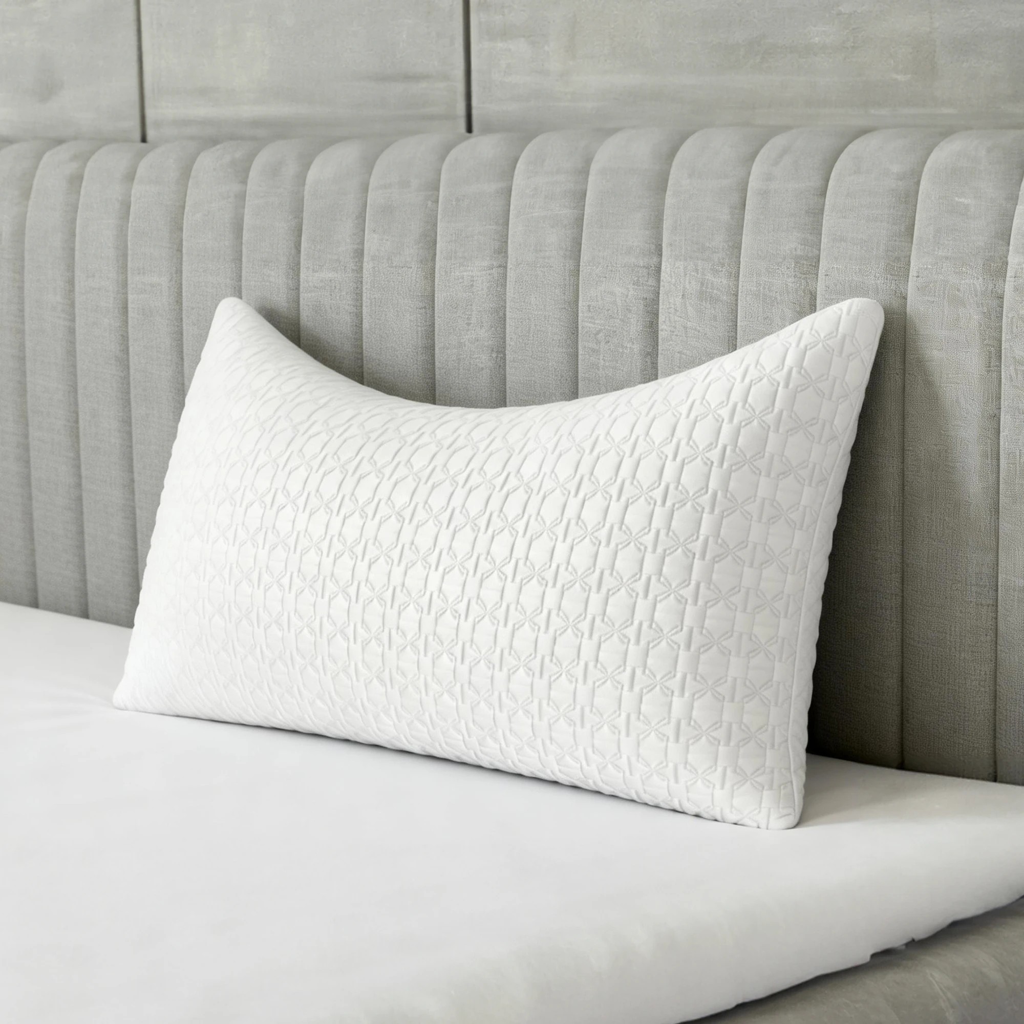 7 Dreamz Memory Foam Side Sleeper Pillow, 7 of 9