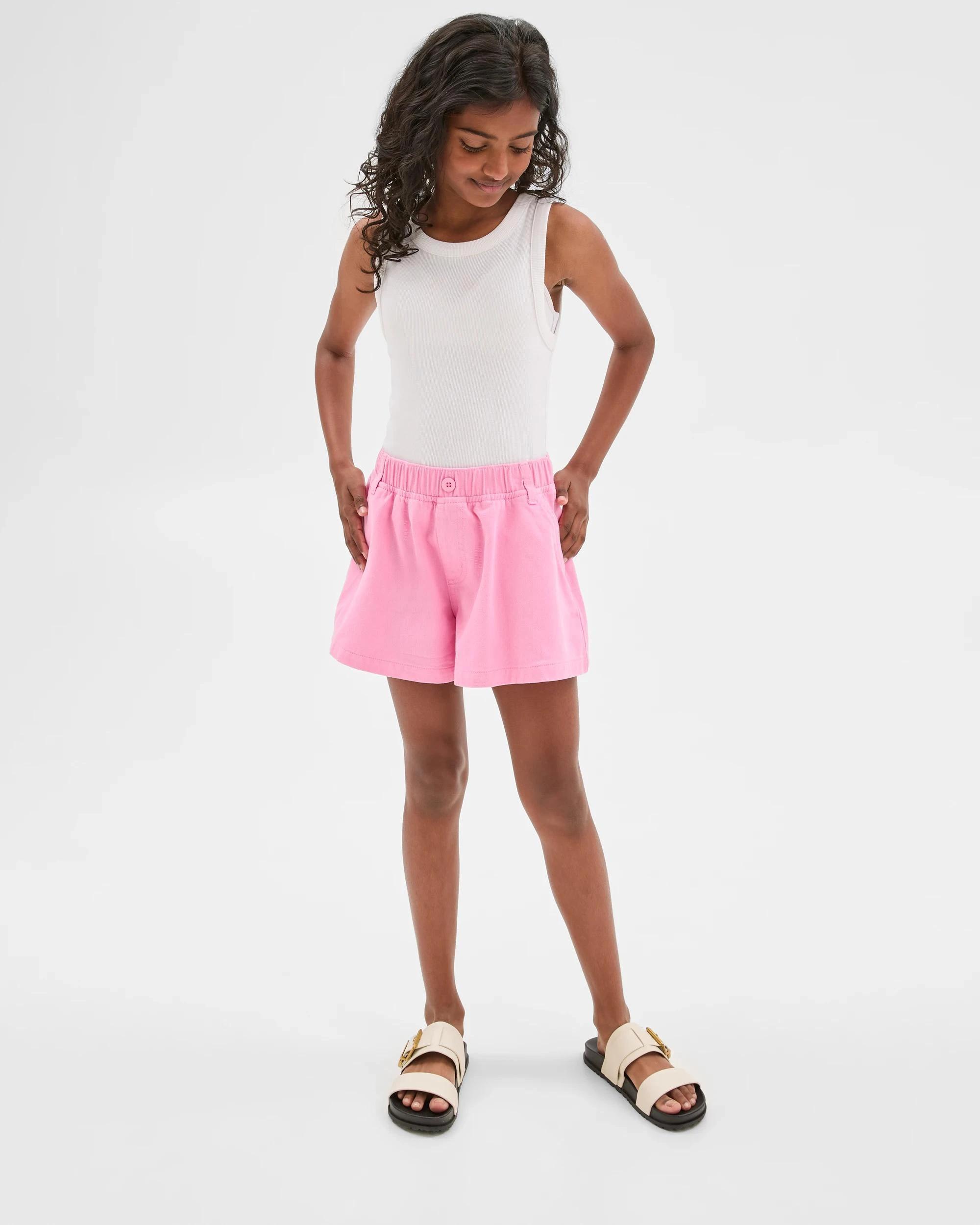 2 Target Denim Swing Shorts BEGONIA PINK, 2 of 7