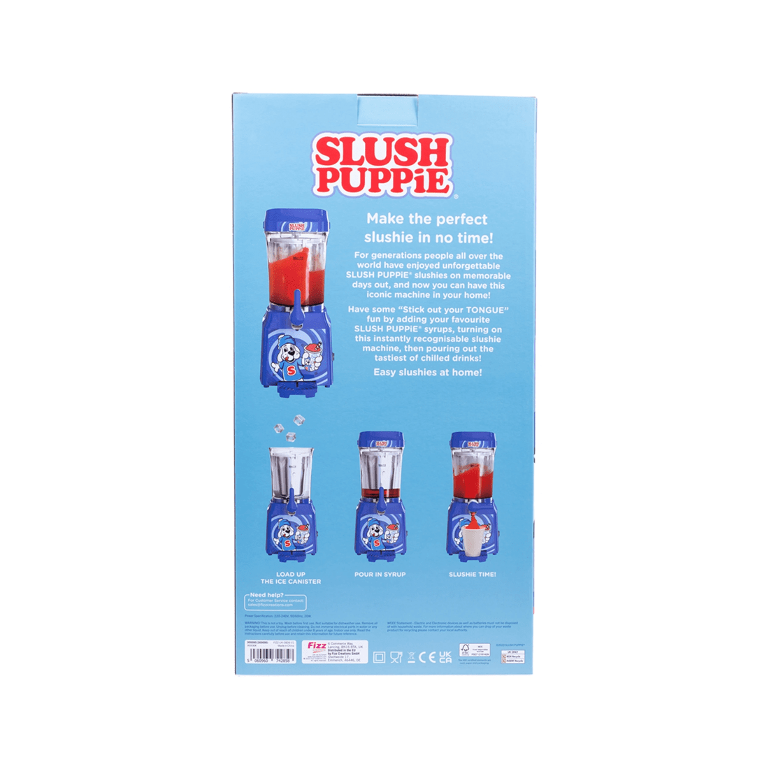 5 Slush Puppie Slushie Maker Machine 1L Compact Countertop Foot Pedal Party
 - blue, 5 of 8