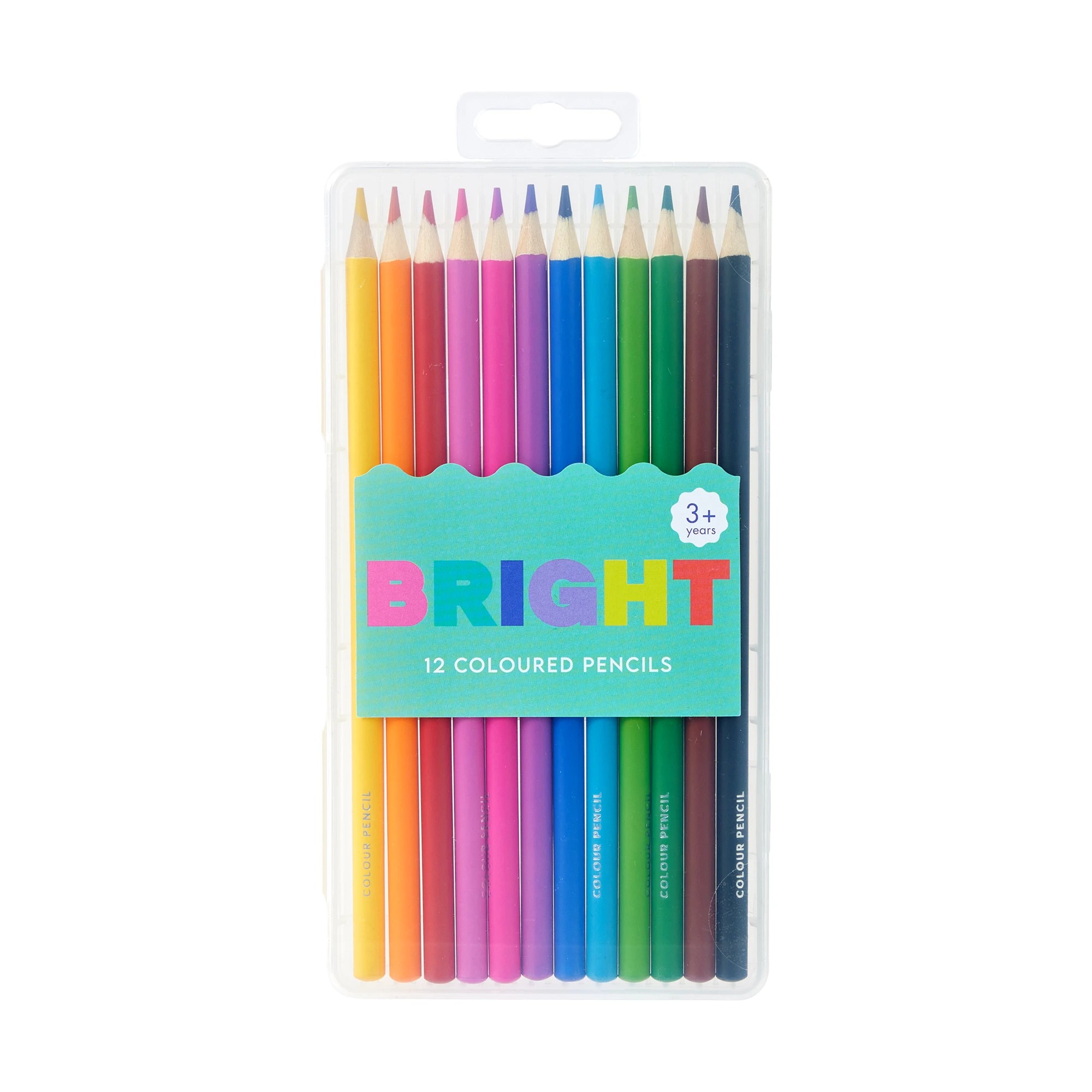 1 12 Pack Bright Coloured Pencils, 1 of 5