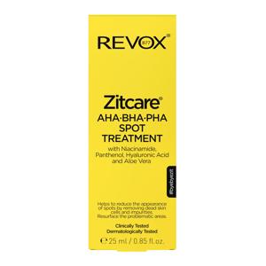 Revox B77 Zitcare Spot Treatment 25ml - AHA, BHA, PHA, Niacinamide, Panthenol, Hyaluronic Acid and Aloe Vera