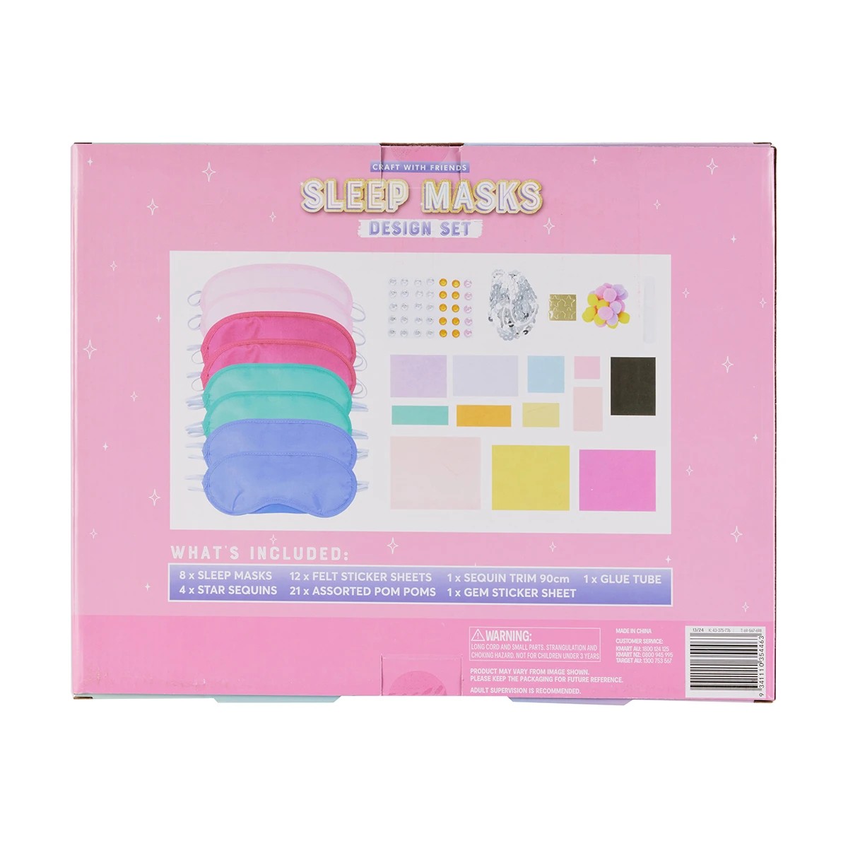 10 Craft with Friends: Sleep Masks Design Set, 10 of 10