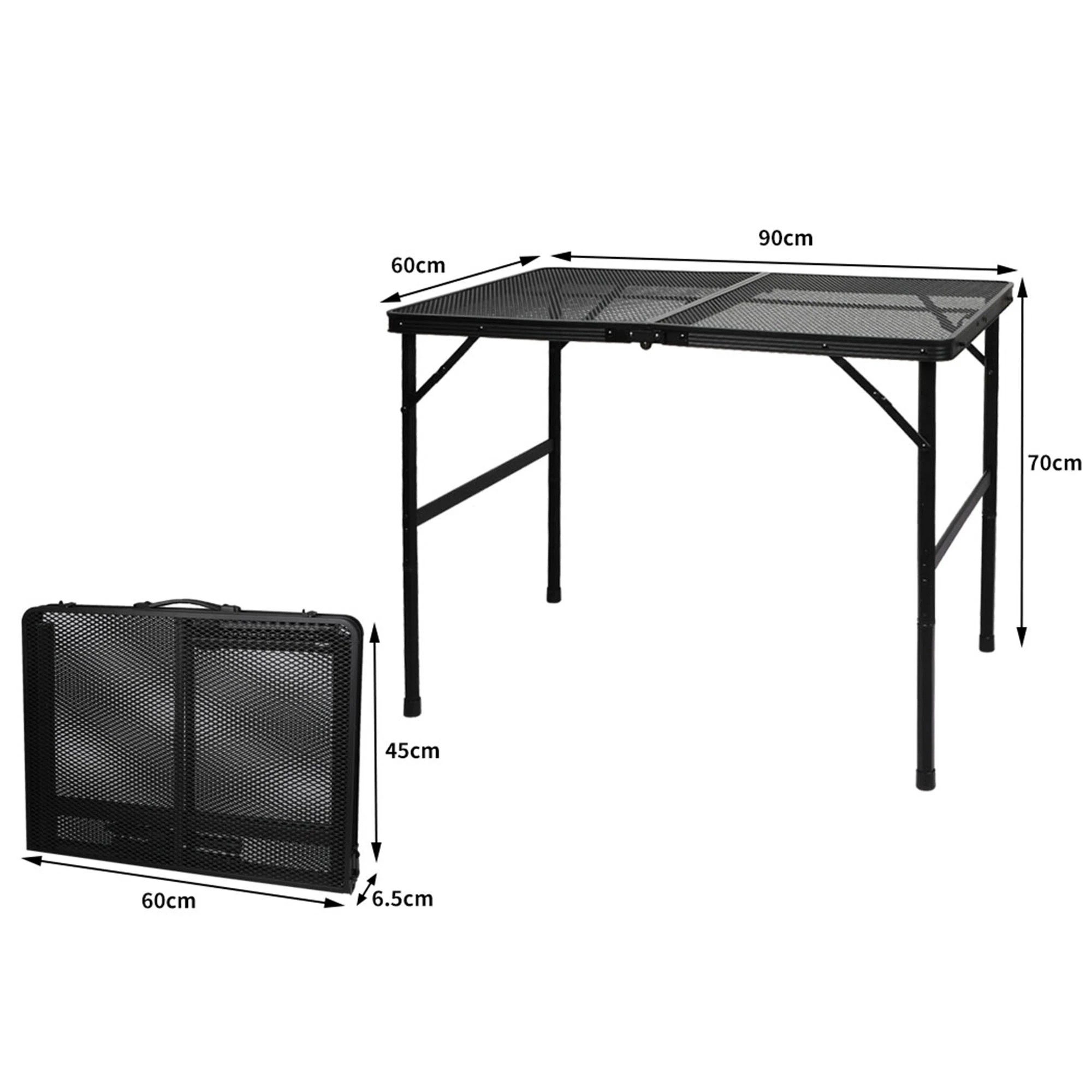 3 Levede Grill Table BBQ Camping Tables Outdoor Foldable Aluminium Portable L, 3 of 6