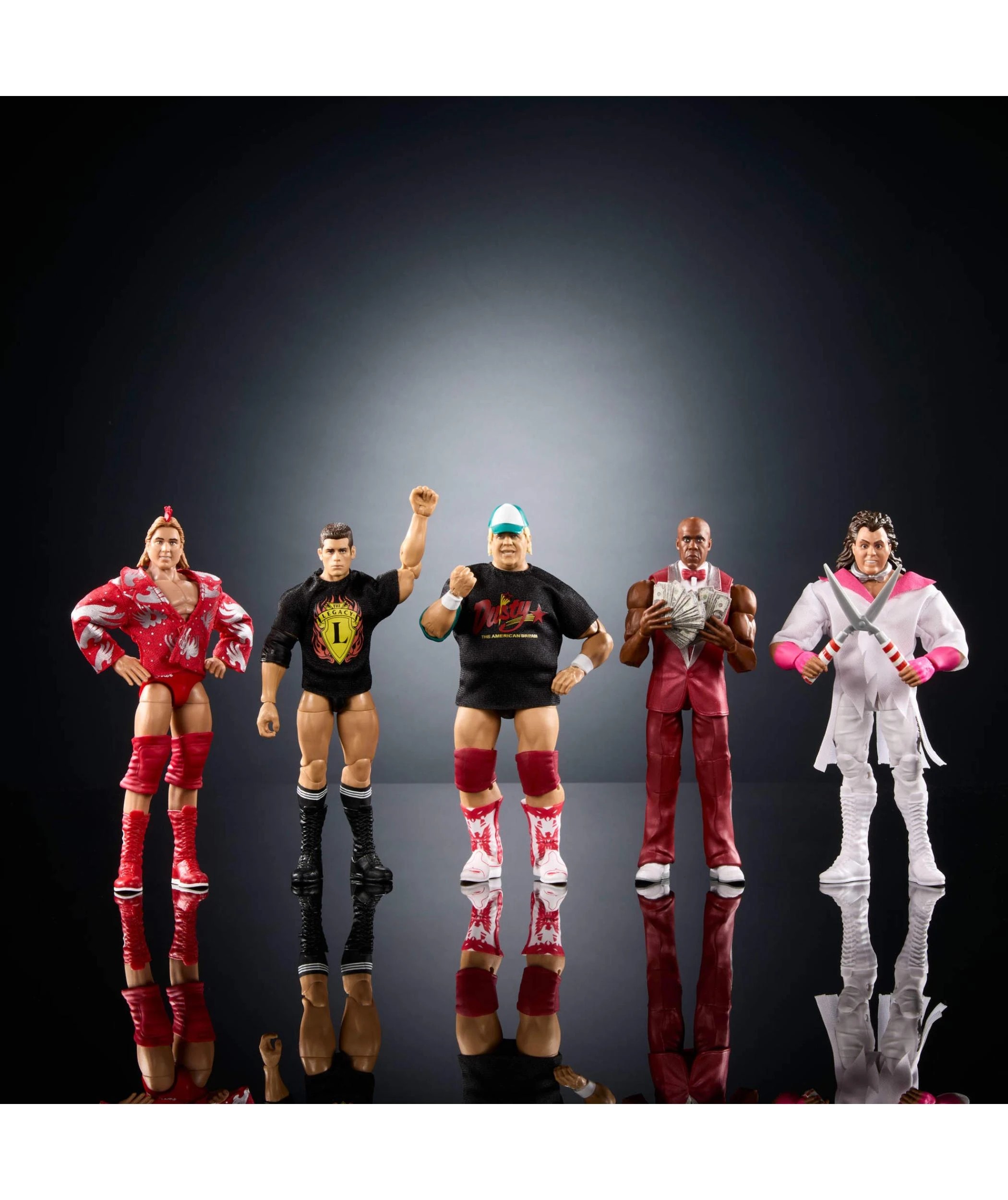 4 Mattel WWE Elite Collection Legends Action Figure & Accessories Set - Assorted - Multi, 4 of 4