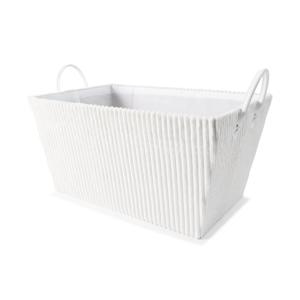 Tapered Ribbed Basket - W
