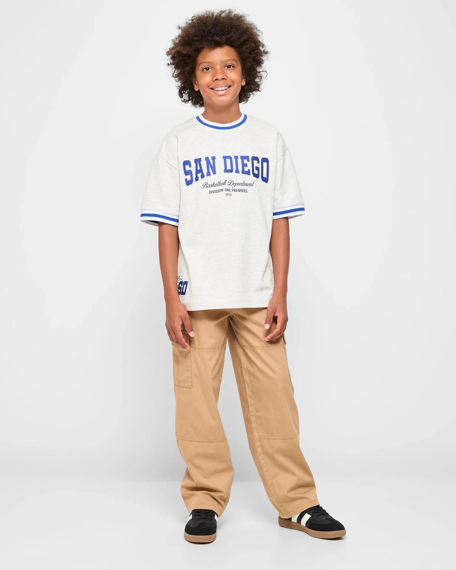 2 Target Loose Cargo Pants TAN, 2 of 5