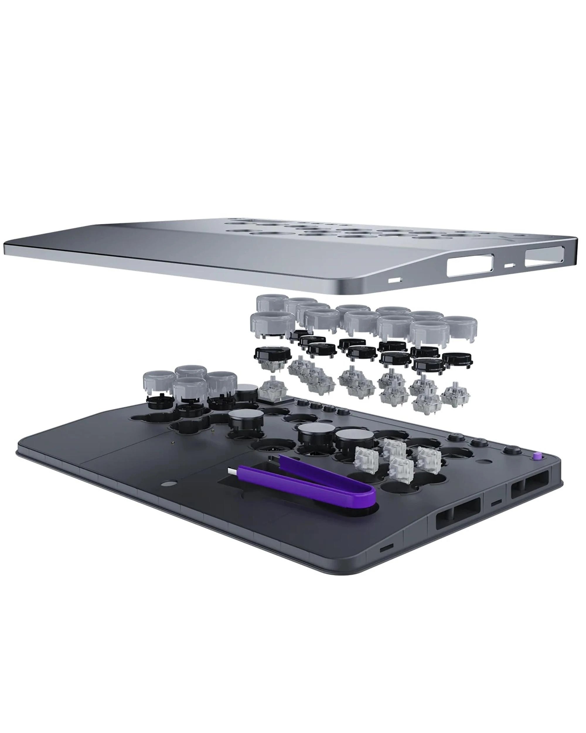 7 Victrix PRO KO Leverless Fight Stick for PS5, PS4 and PC - Black, 7 of 7