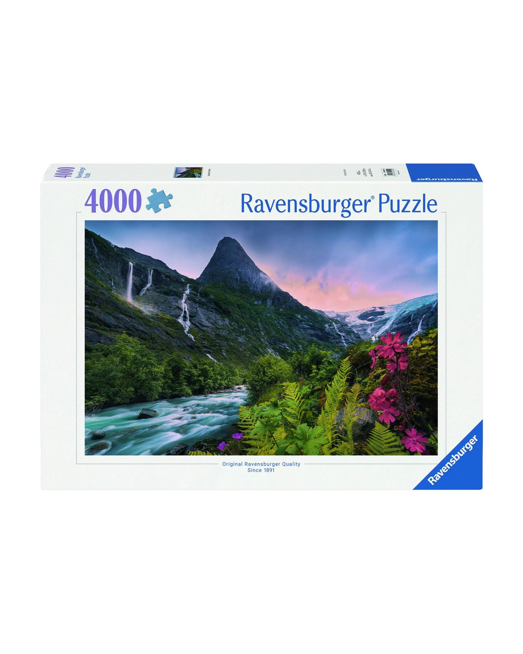 1 Ravensburger Stunning Mountain Vibes 4000 Piece Jigsaw Puzzle, 1 of 3