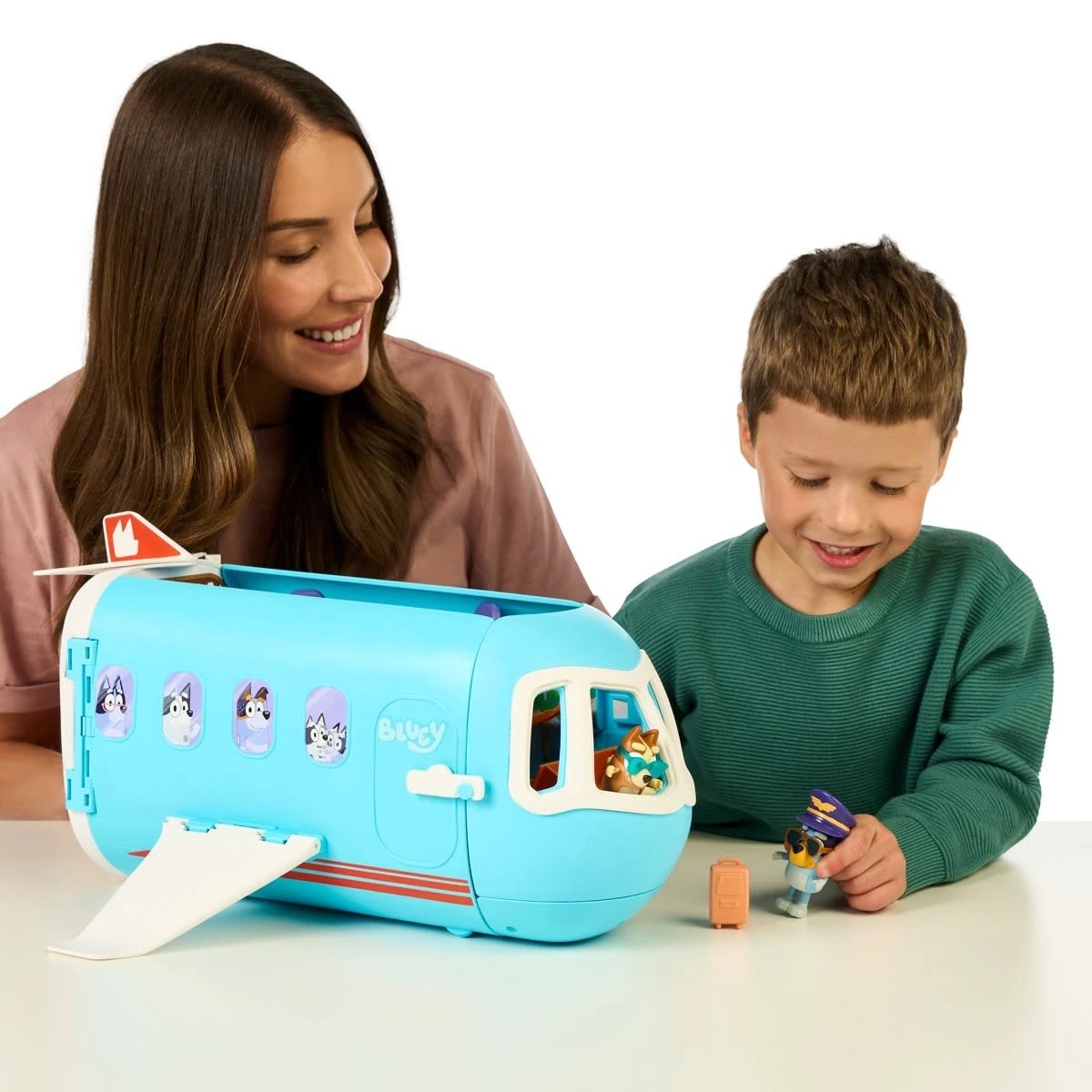 7 Bluey 3-In-1 Airplane Transforming Playset, 7 of 10