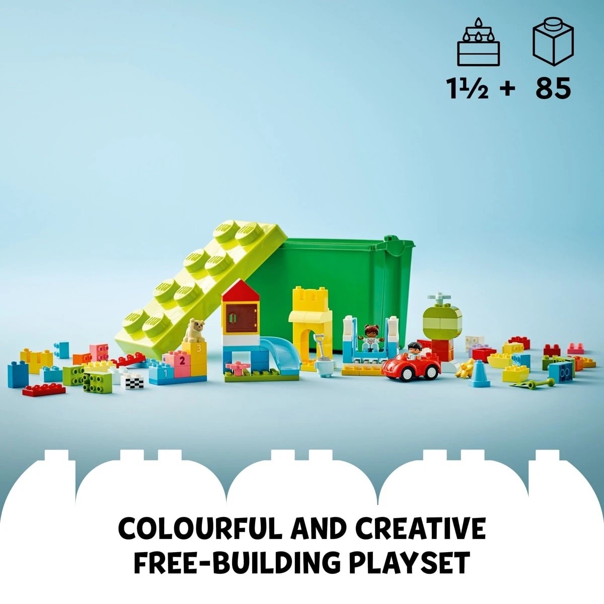 7 LEGO DUPLO Classic Deluxe Brick Box 10914, 7 of 11