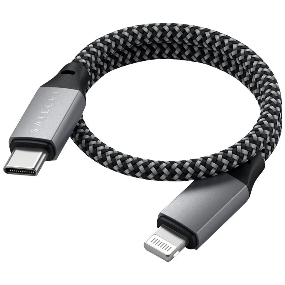 4 Satechi USB-C 100W Cable 25cm Space Grey, 4 of 4