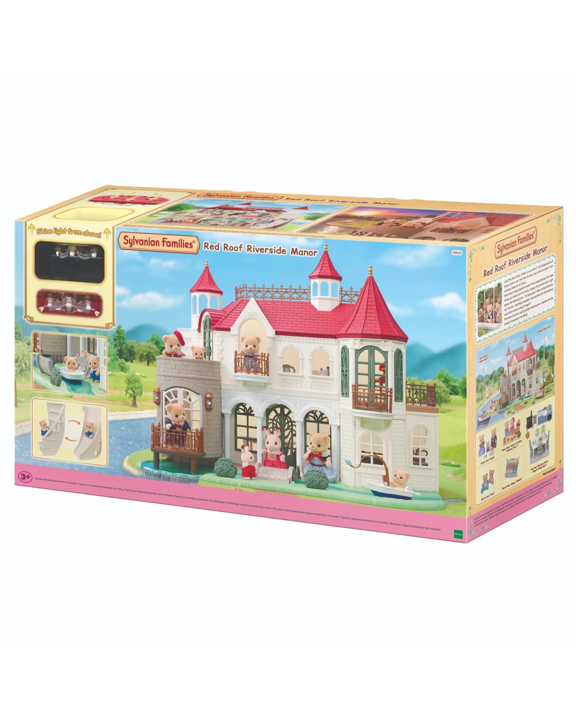 1 Sylvanian Families Red Roof Riverside Manor, 1 of 9