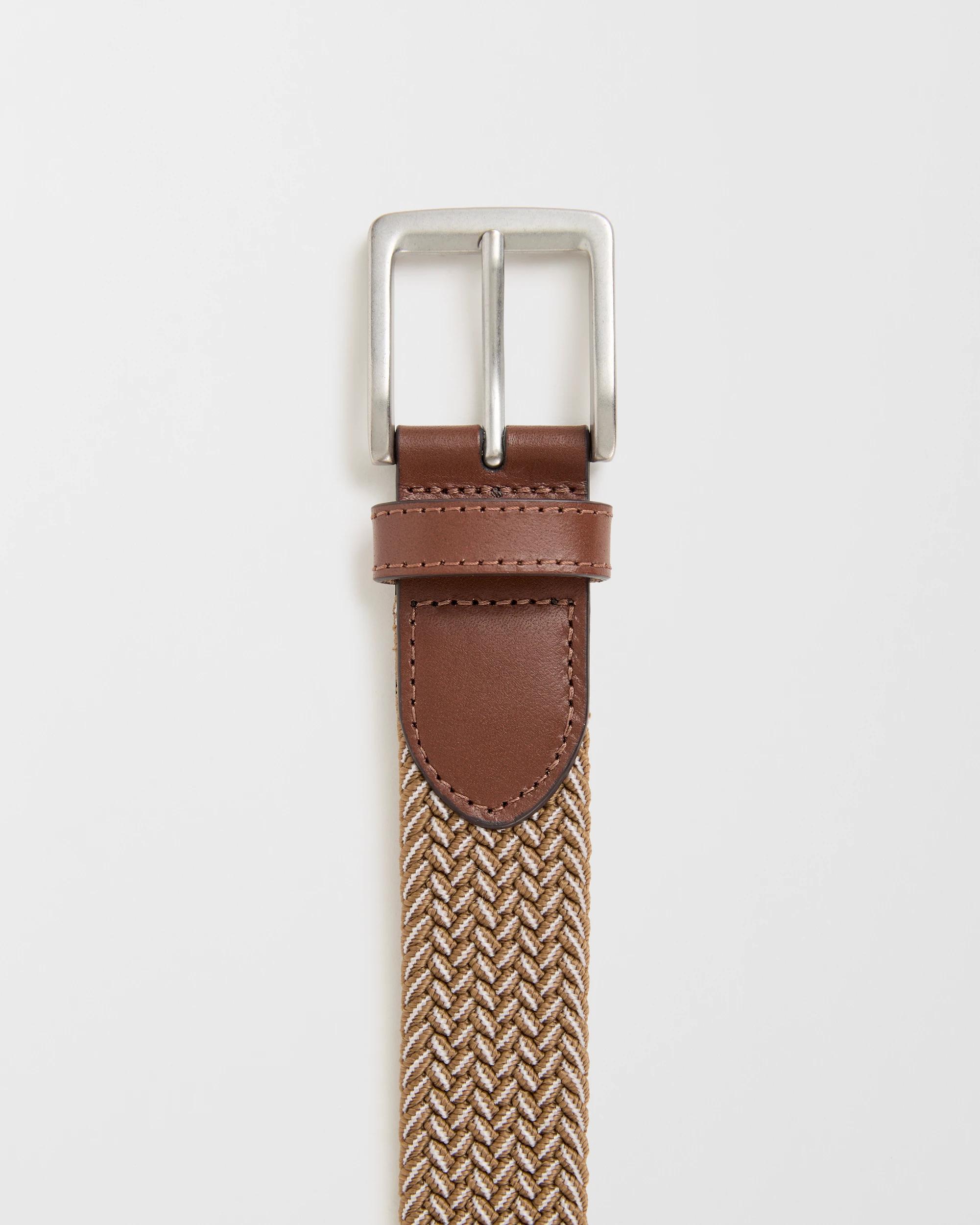 3 Target Man Woven Stretch Belt NEUTRAL, 3 of 3