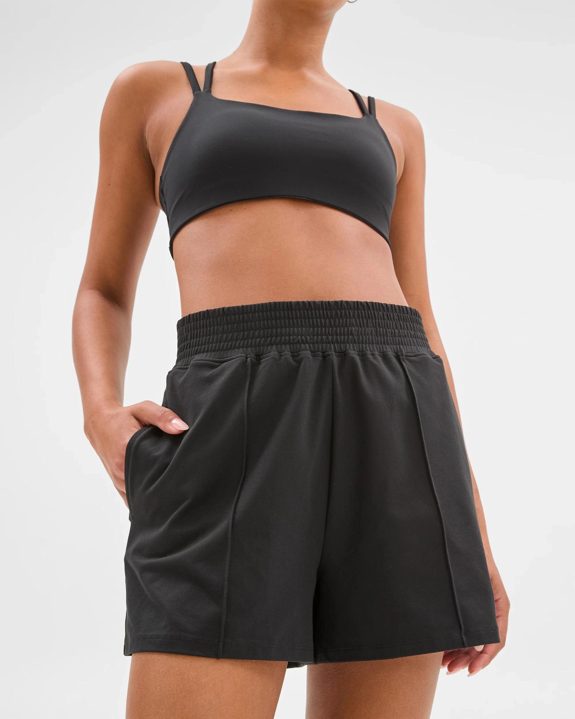 5 Target Active Studio Luxe Relaxed Shorts BLACK, 5 of 6