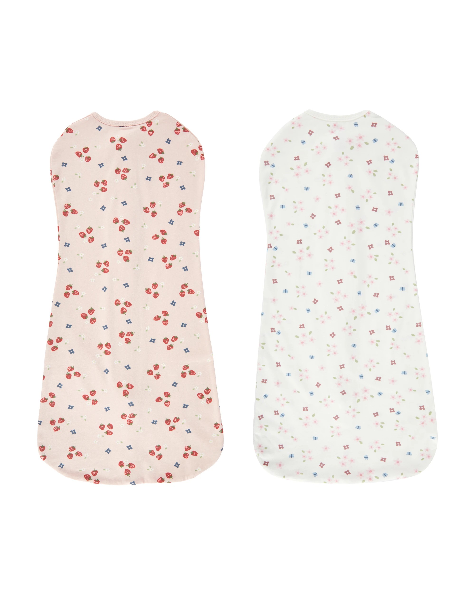 2 2 Pack Organic Cotton Swaddle Pouches, 2 of 5