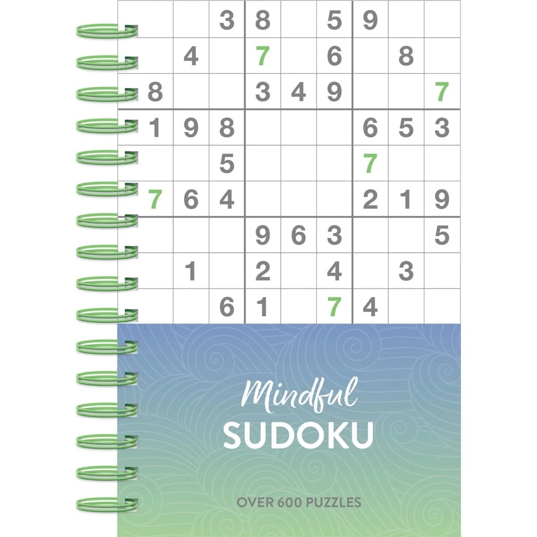 1 Mindful 600 Puzzles: Sudoku - Book, 1 of 3