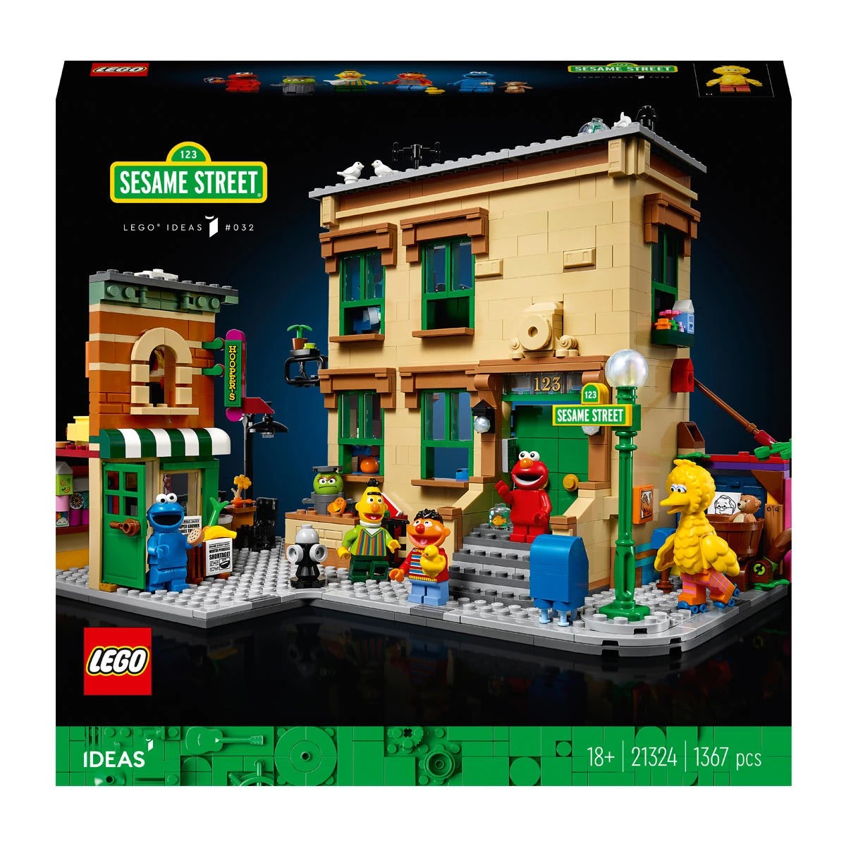 1 LEGO Ideas 123 Sesame Street 21324, 1 of 9