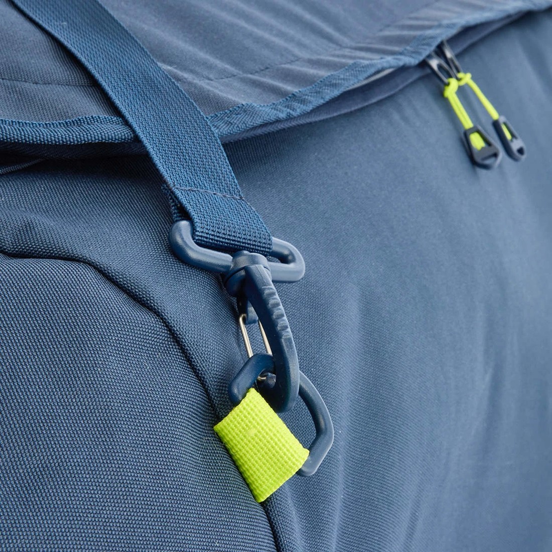 9 Roll Up Wheeled Travel Duffle - Navy, 9 of 10