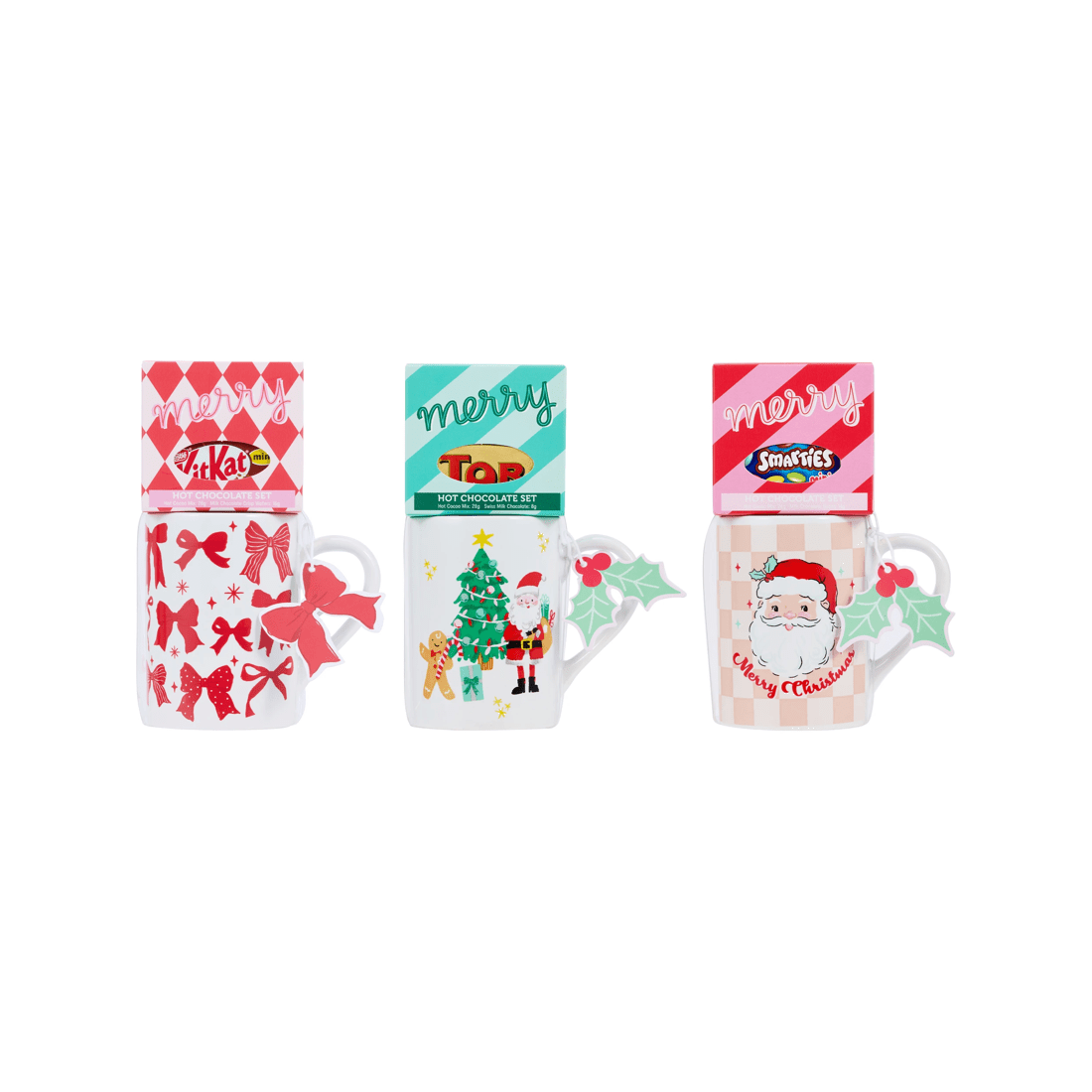 1 Merry Hot Chocolate Set - Assorted, 1 of 5