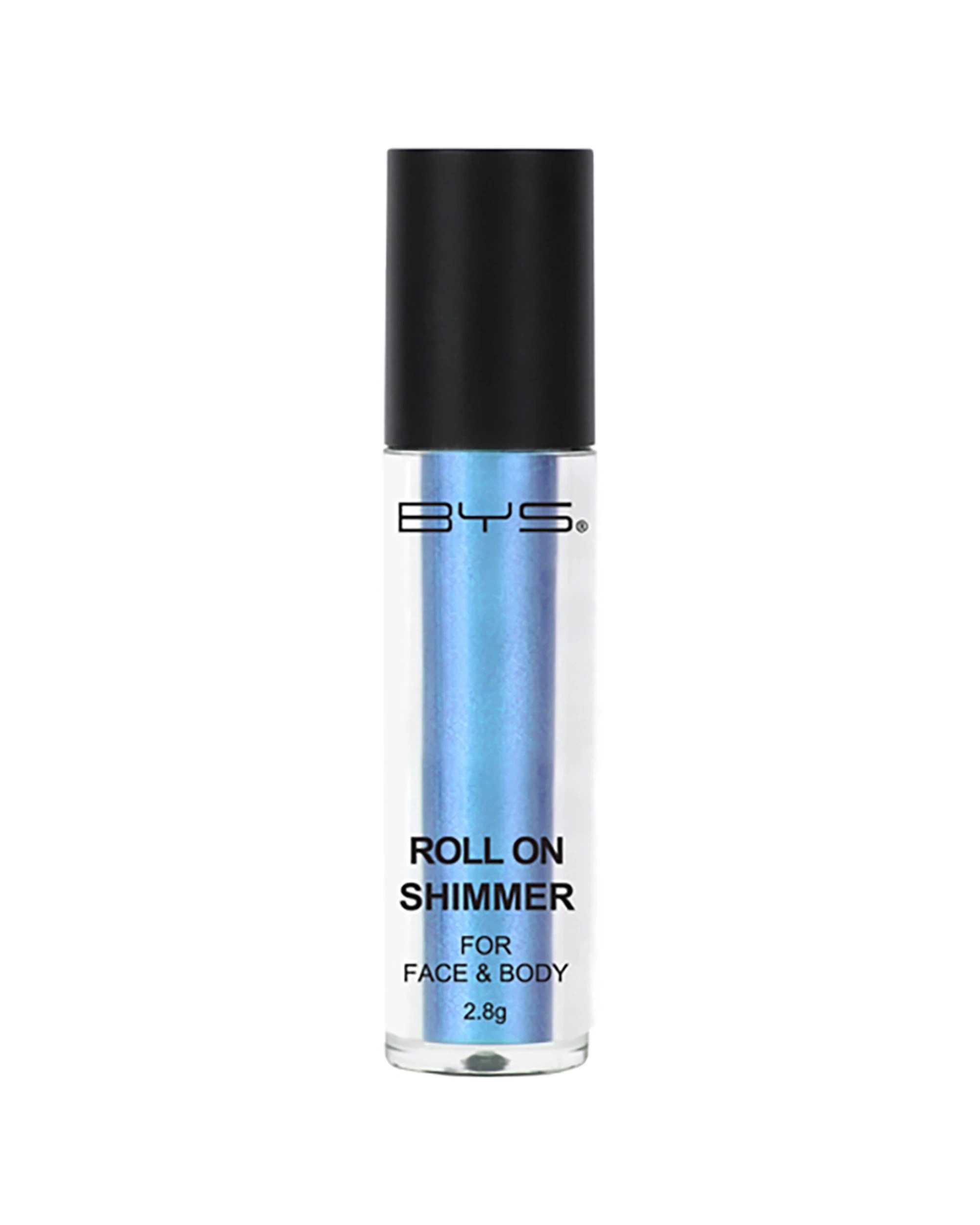1 BYS Roll On 2.8g Shimmer Face/Body Makeup Cosmetic Atlantic - Blue, 1 of 1