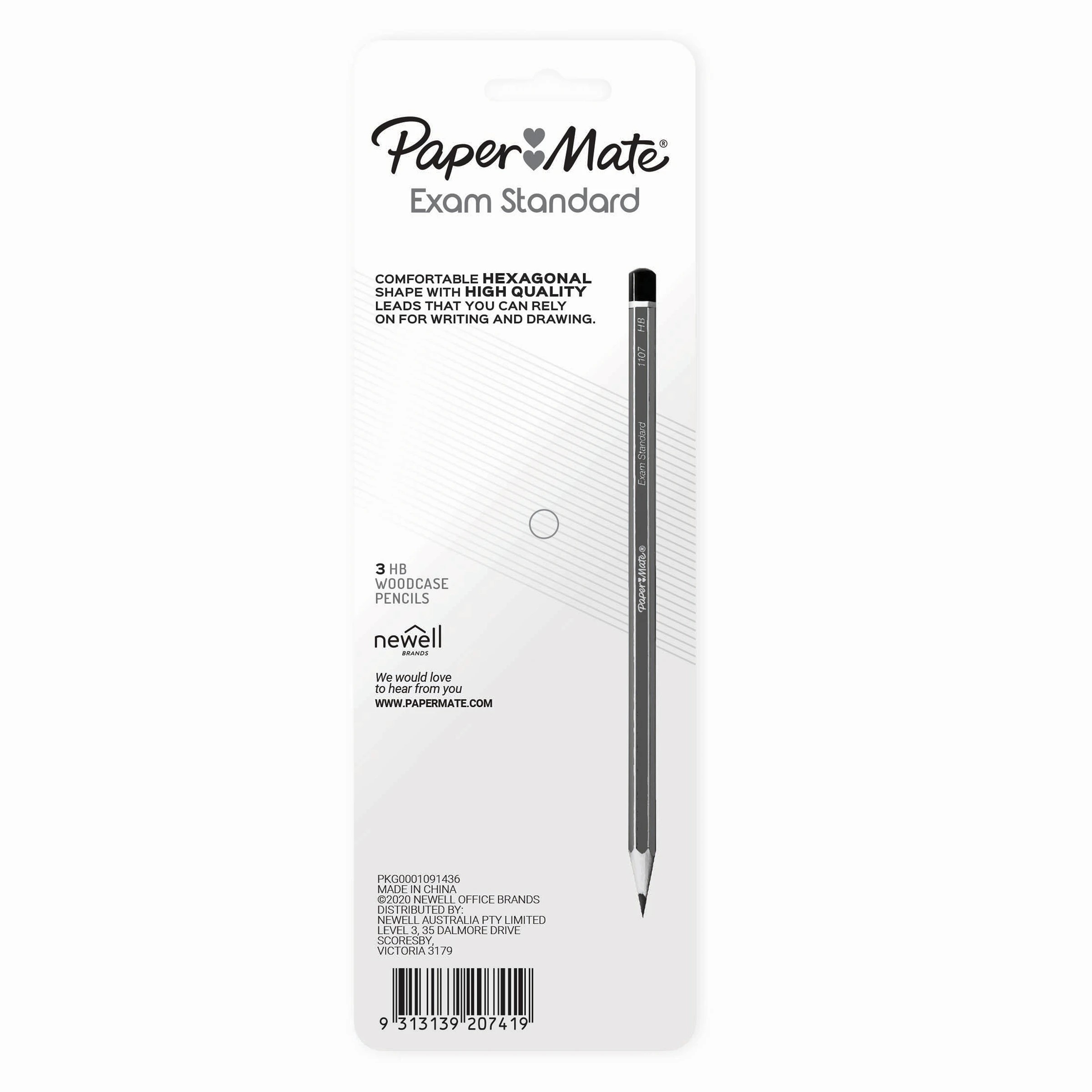 3 3 Pack Paper Mate Woodcase HB Pencils, 3 of 3