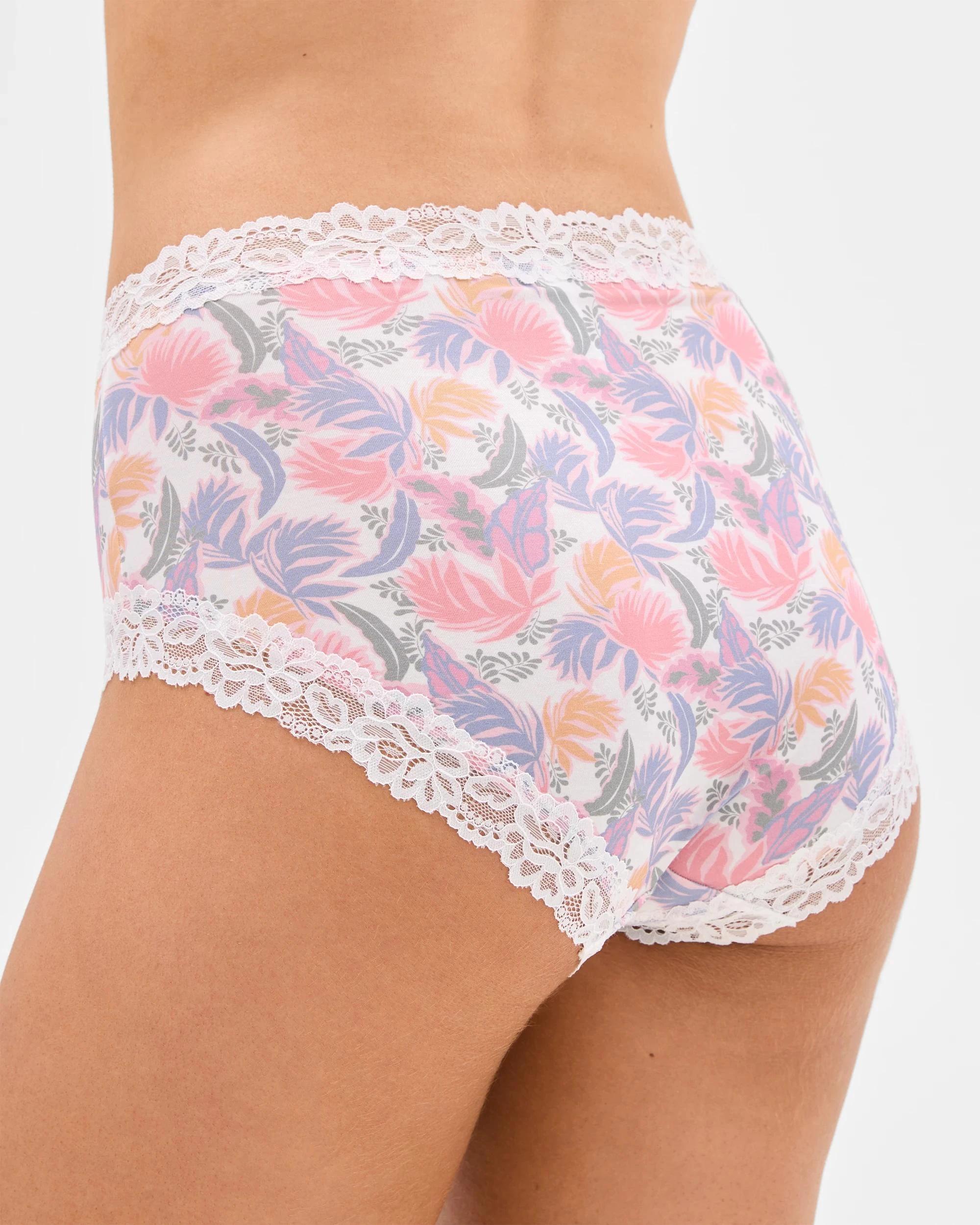 5 Target Woman Womens Modal and Lace Full Briefs 2 Pack SUMMER/BRANDIED APRICOT, 5 of 5