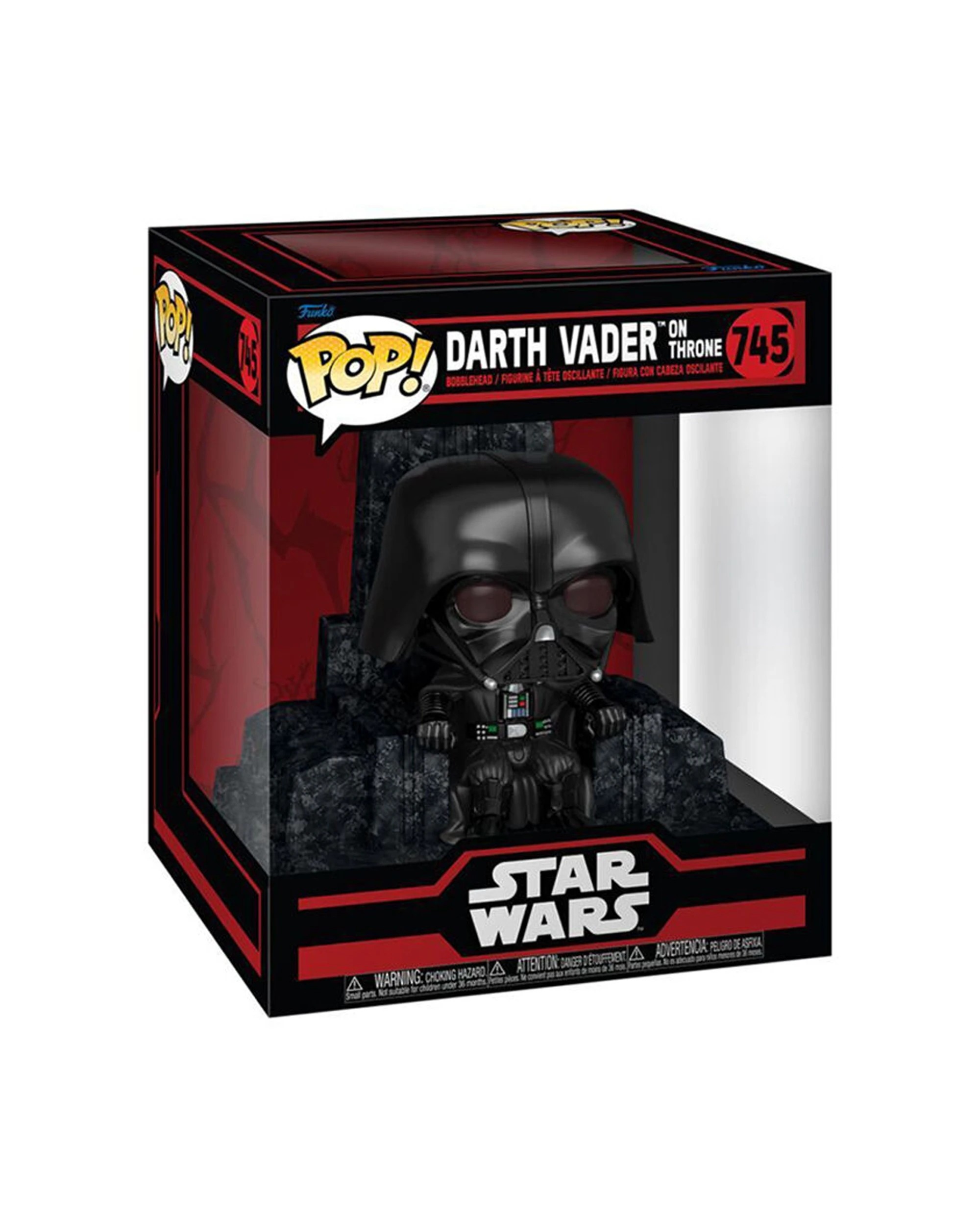 2 Star Wars Funko Darth Vader Throne Deluxe Pop Action Figure Vinyl 4.5 Inch - Black, 2 of 3