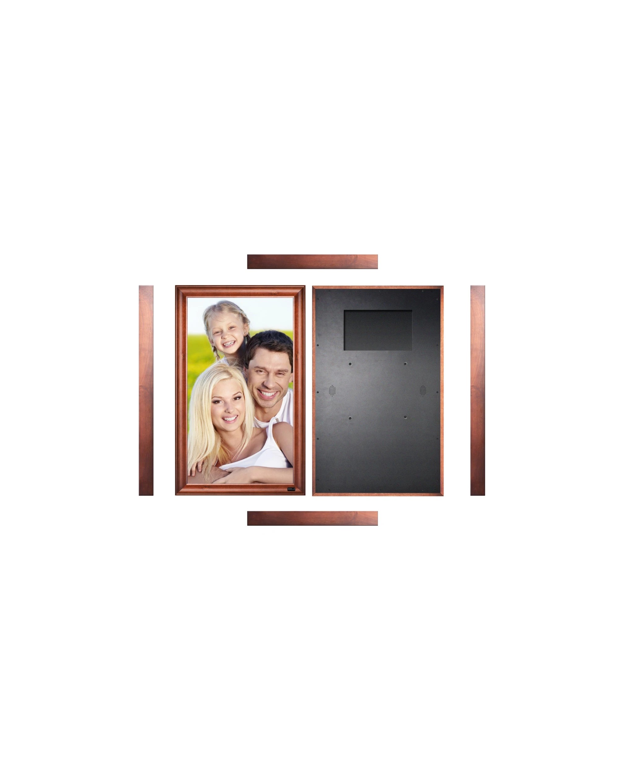 5 Kodak 32 Inch Wi-Fi Digital Wall Photo Frame Wooden Edge 32GB, 5 of 5