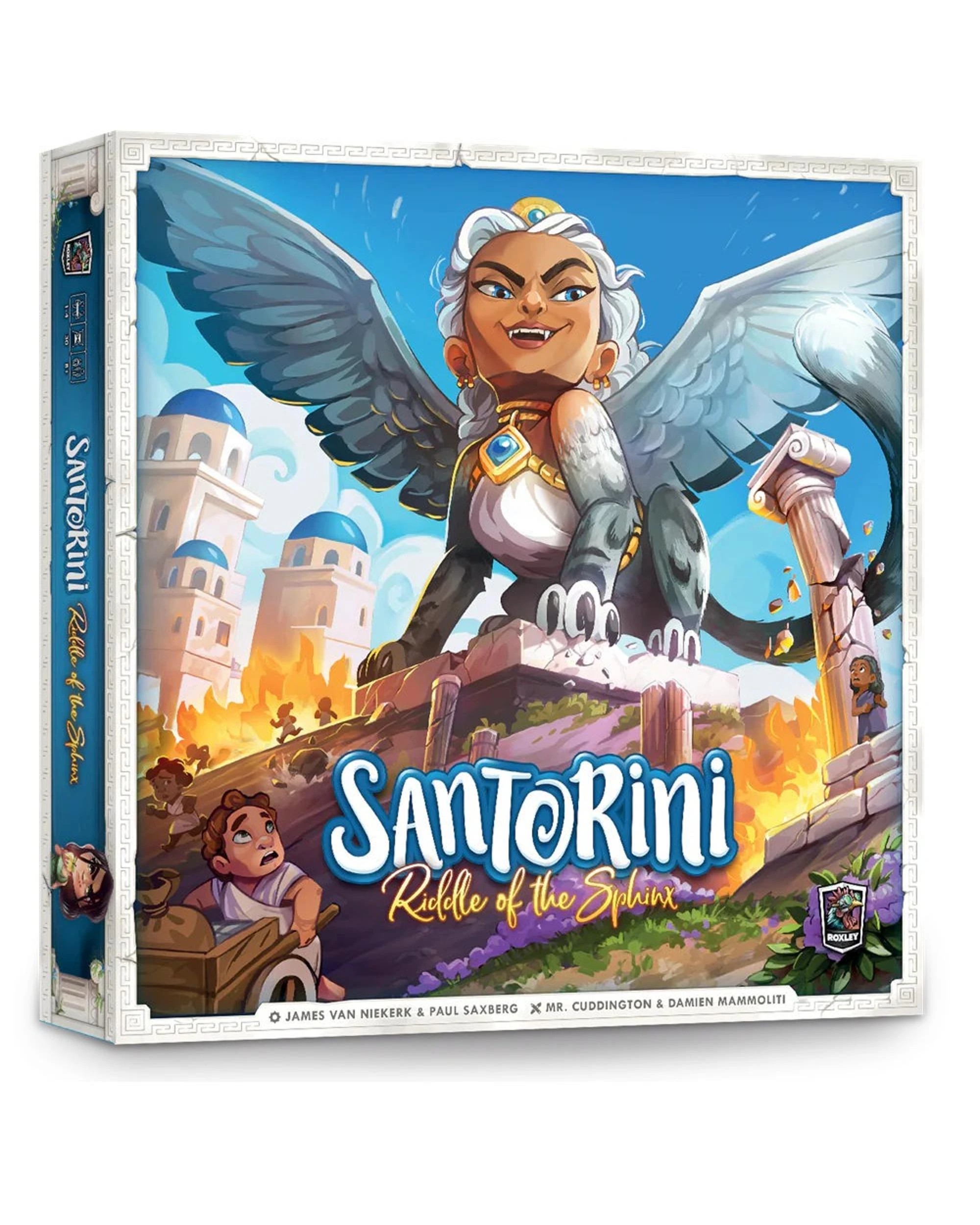 1 Santorini: Riddle of the Sphinx Board Game Expansion, 1 of 6
