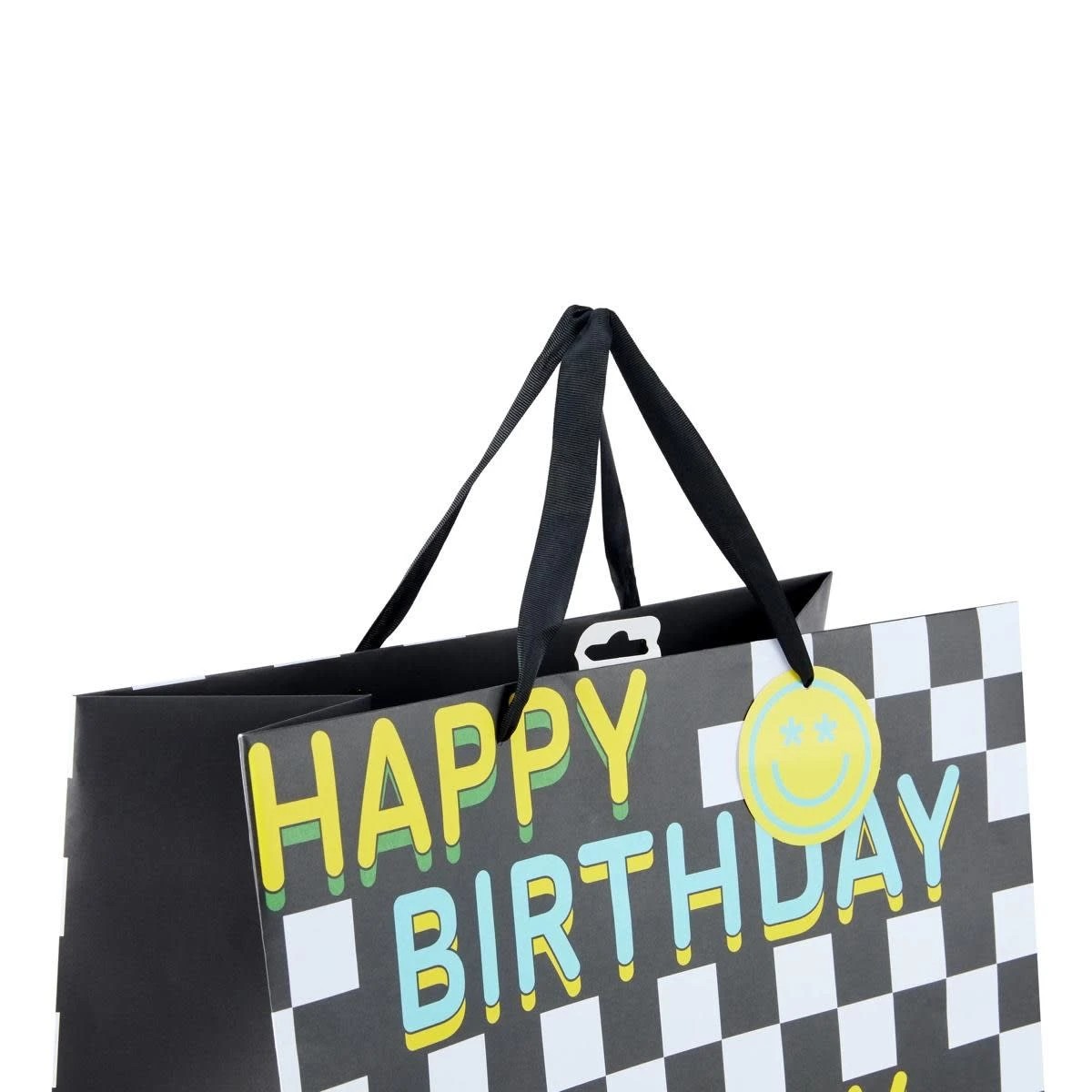 3 Racer Happy Birthday Jumbo Gift Bag, 3 of 5
