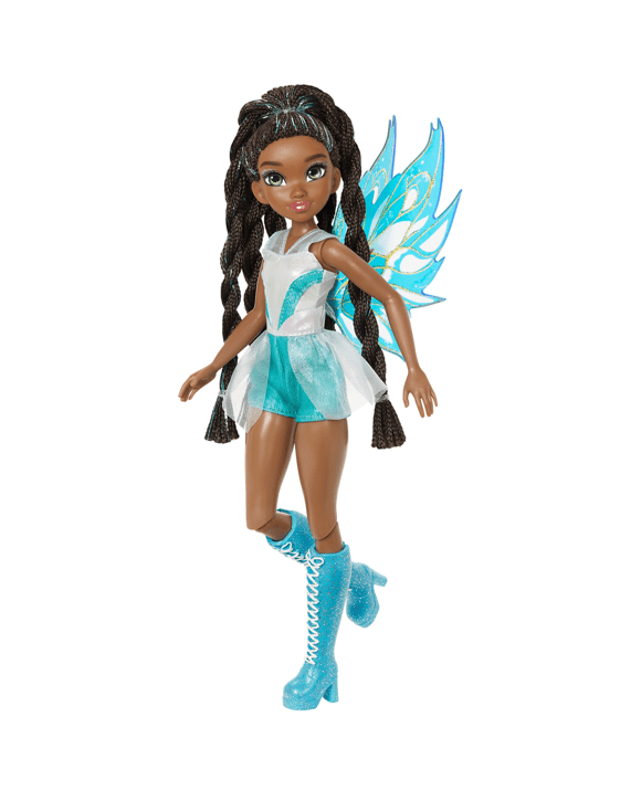 white christmas dresses Bloom Enchantix Figure main image 1