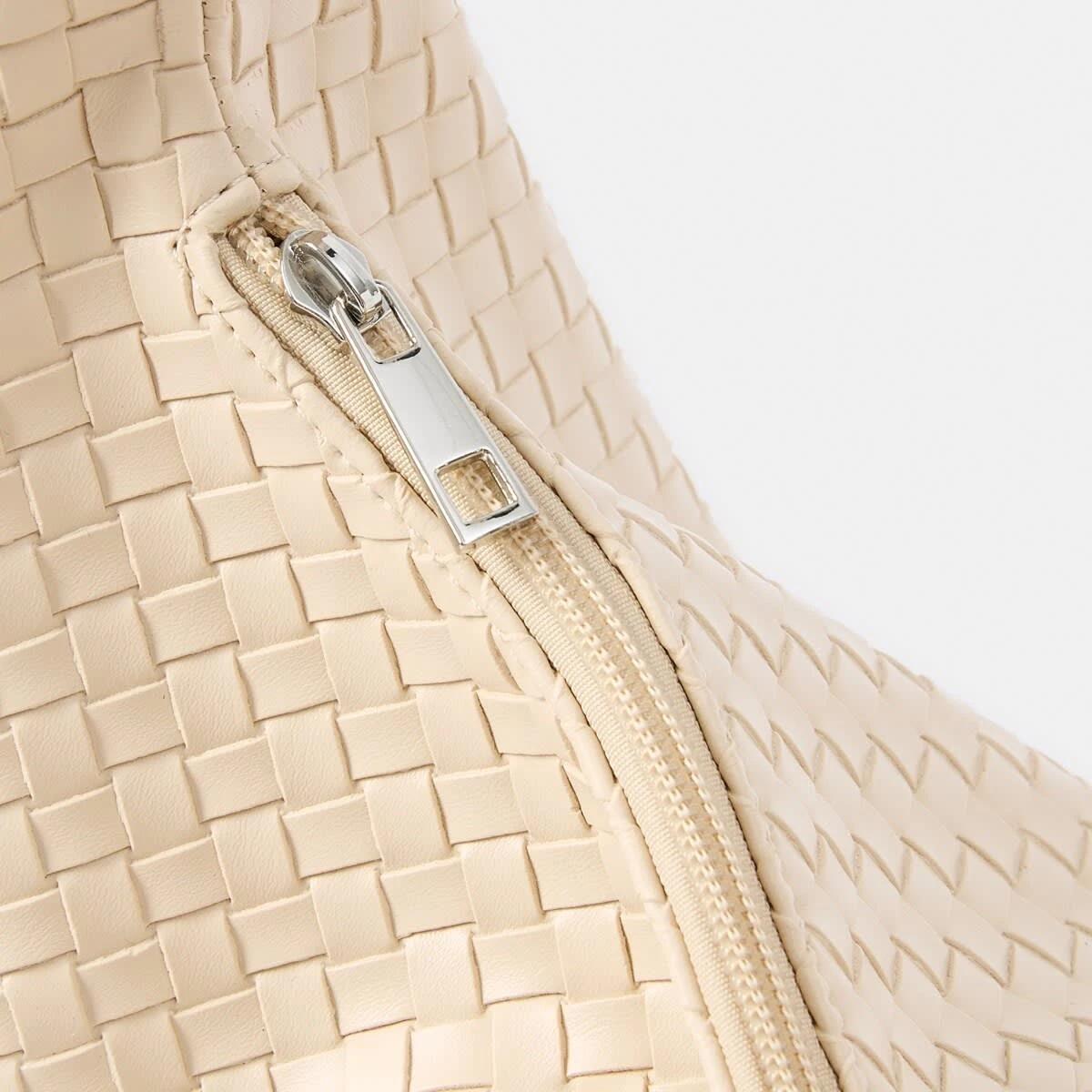 4 Weave Shoulder Bag SEASHELL, 4 of 8