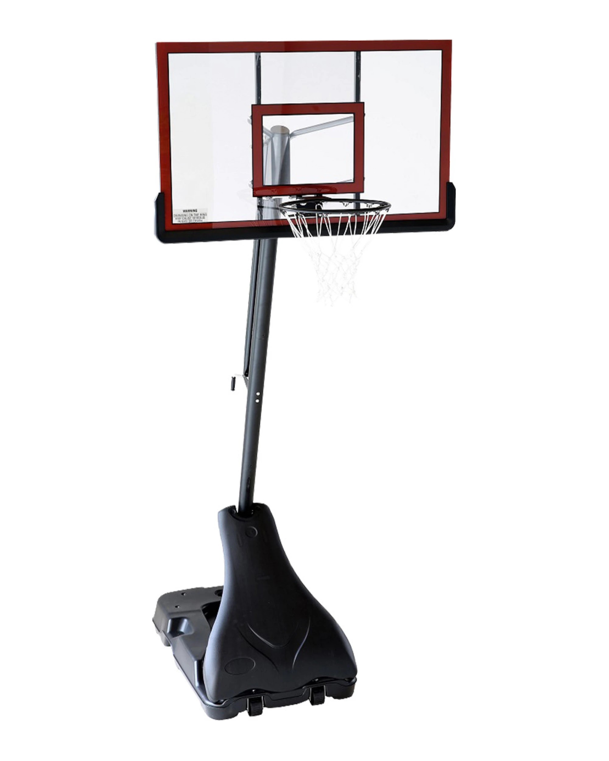 4 Kahuna Portable Basketball Ring Stand Adjustable Height Ball Holder - Black, 4 of 6