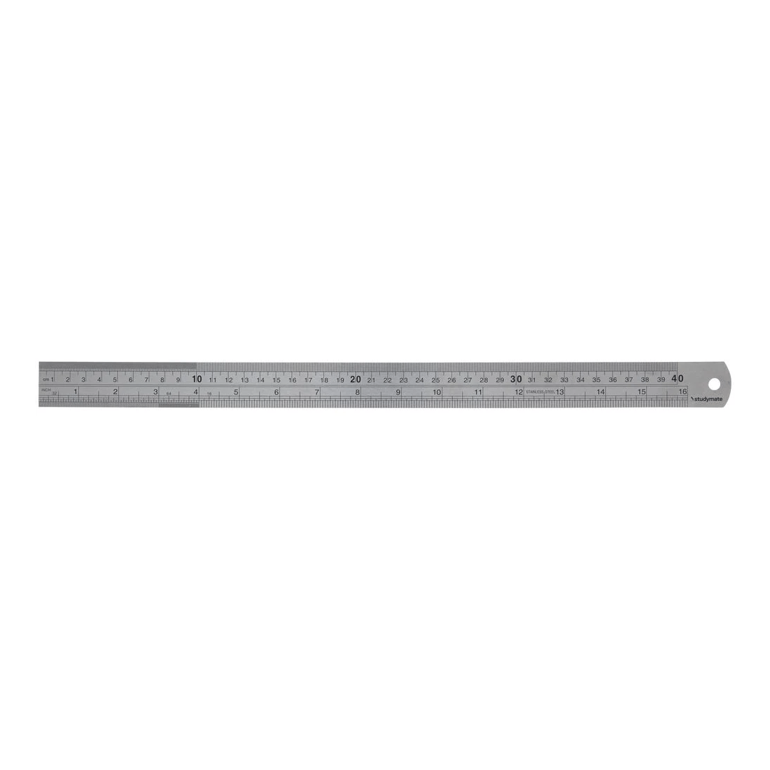 Studymate Stainless Steel Ruler 40cm - Kmart