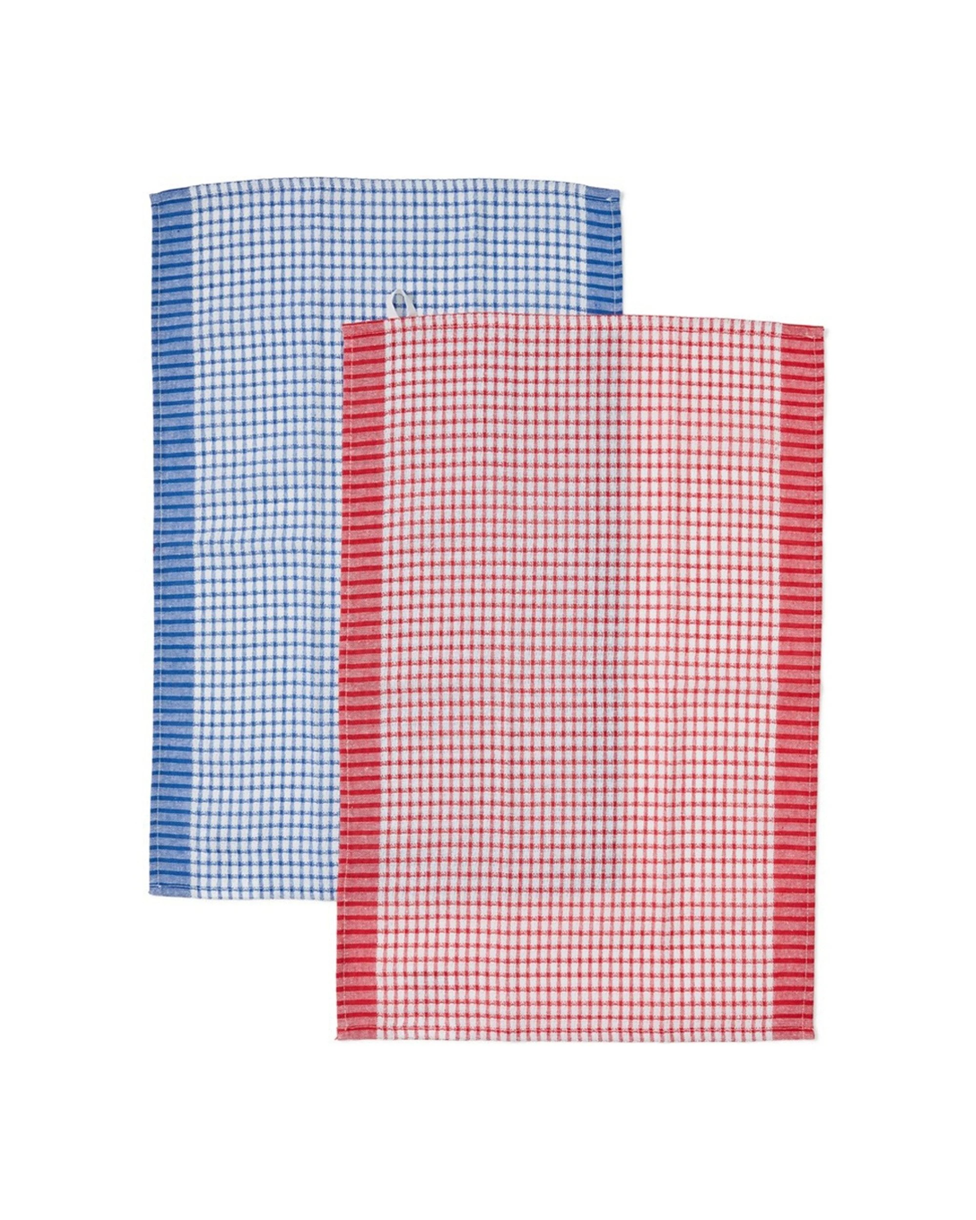 2 Ardor 10pc Tea Towel Set Absorbent Waffle Check Quick-Drying Cotton Polyester Kitchen Towels - Multi, 2 of 4