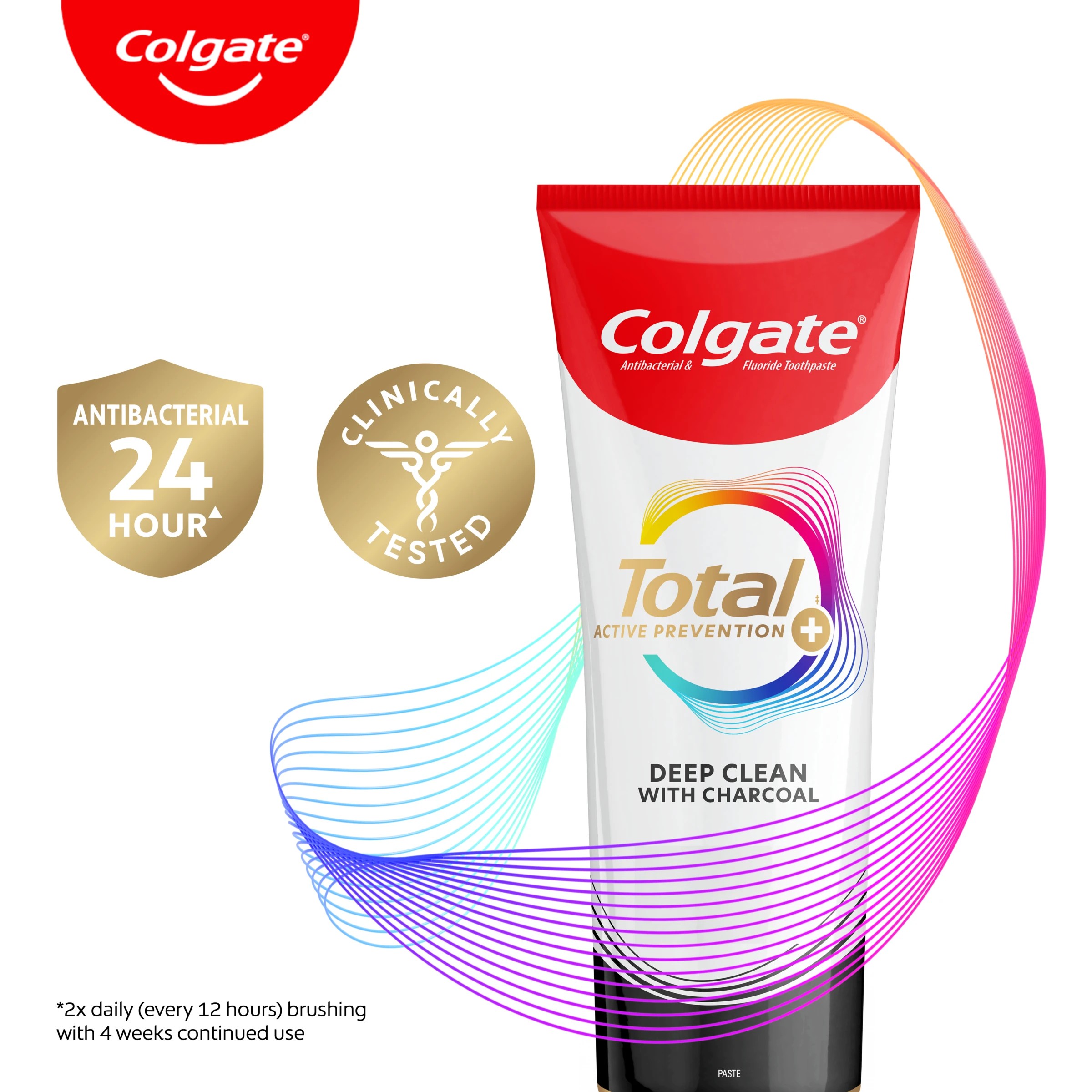 9 Colgate Total Active Prevention Deep Clean with Charcoal Toothpaste, 9 of 10