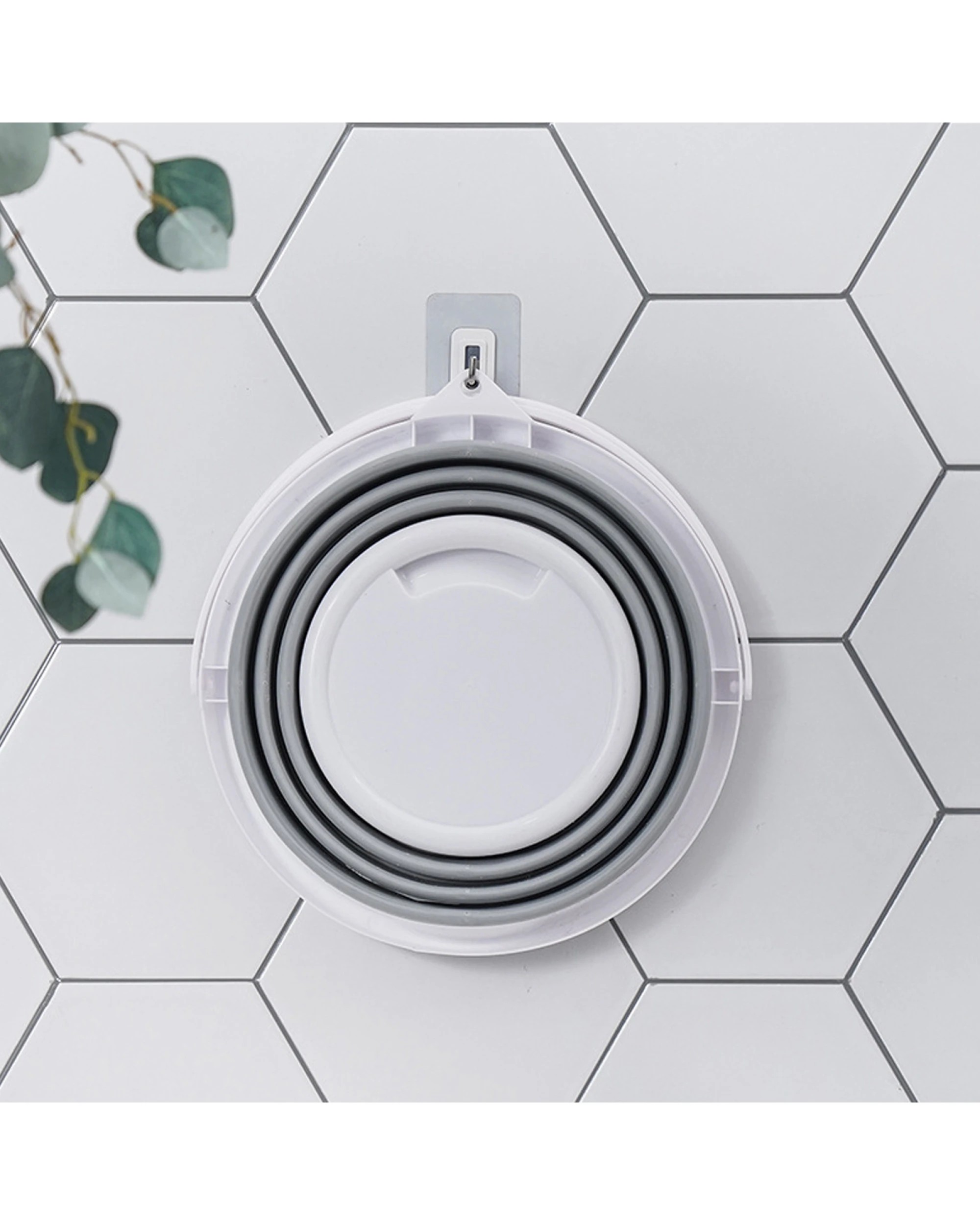 5 BR Home Foldable Silicone Bucket for Home, Hiking, Camping, and Fishing - 10 Litre, 5 of 8