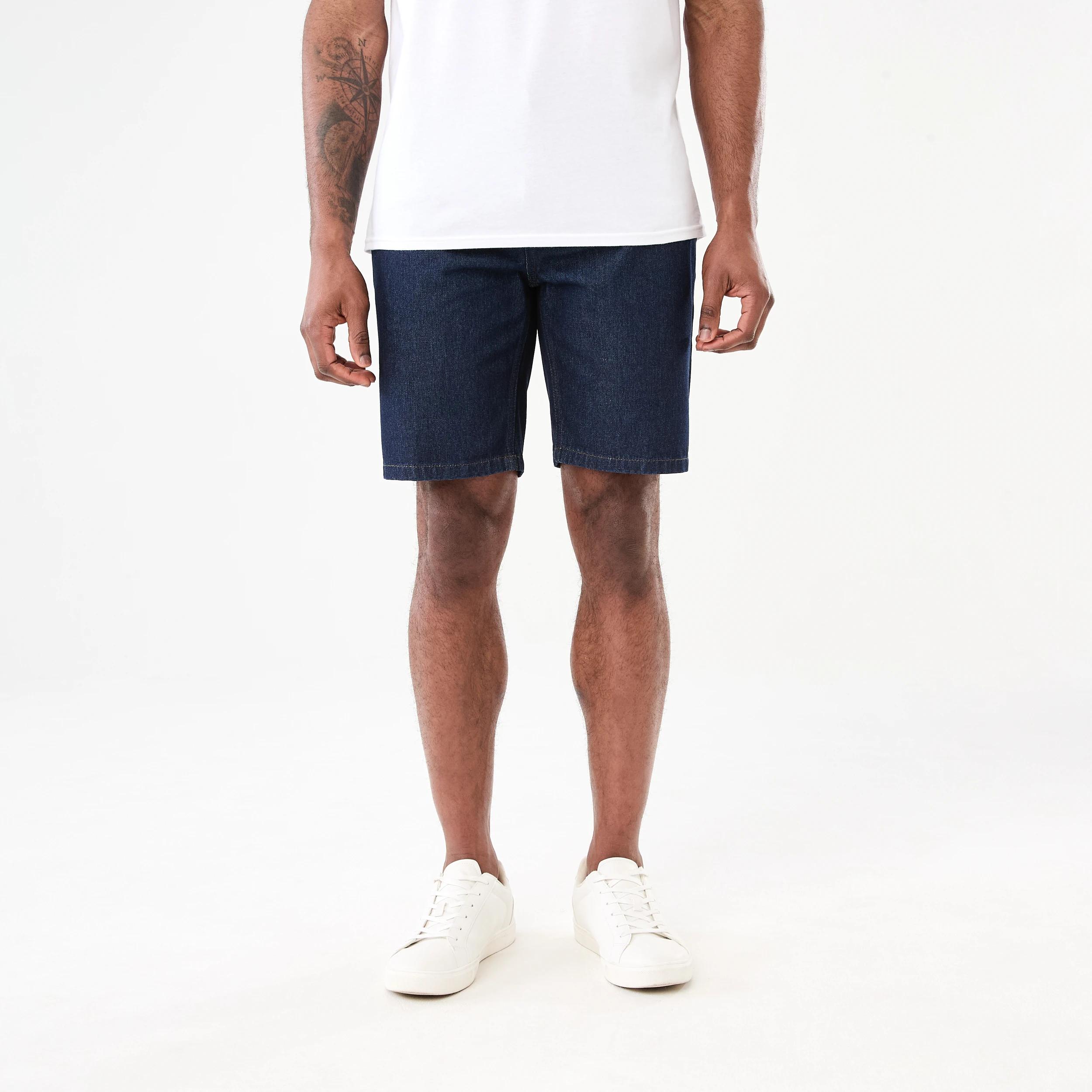 6 Classic Denim Shorts Dark Wash, 6 of 6