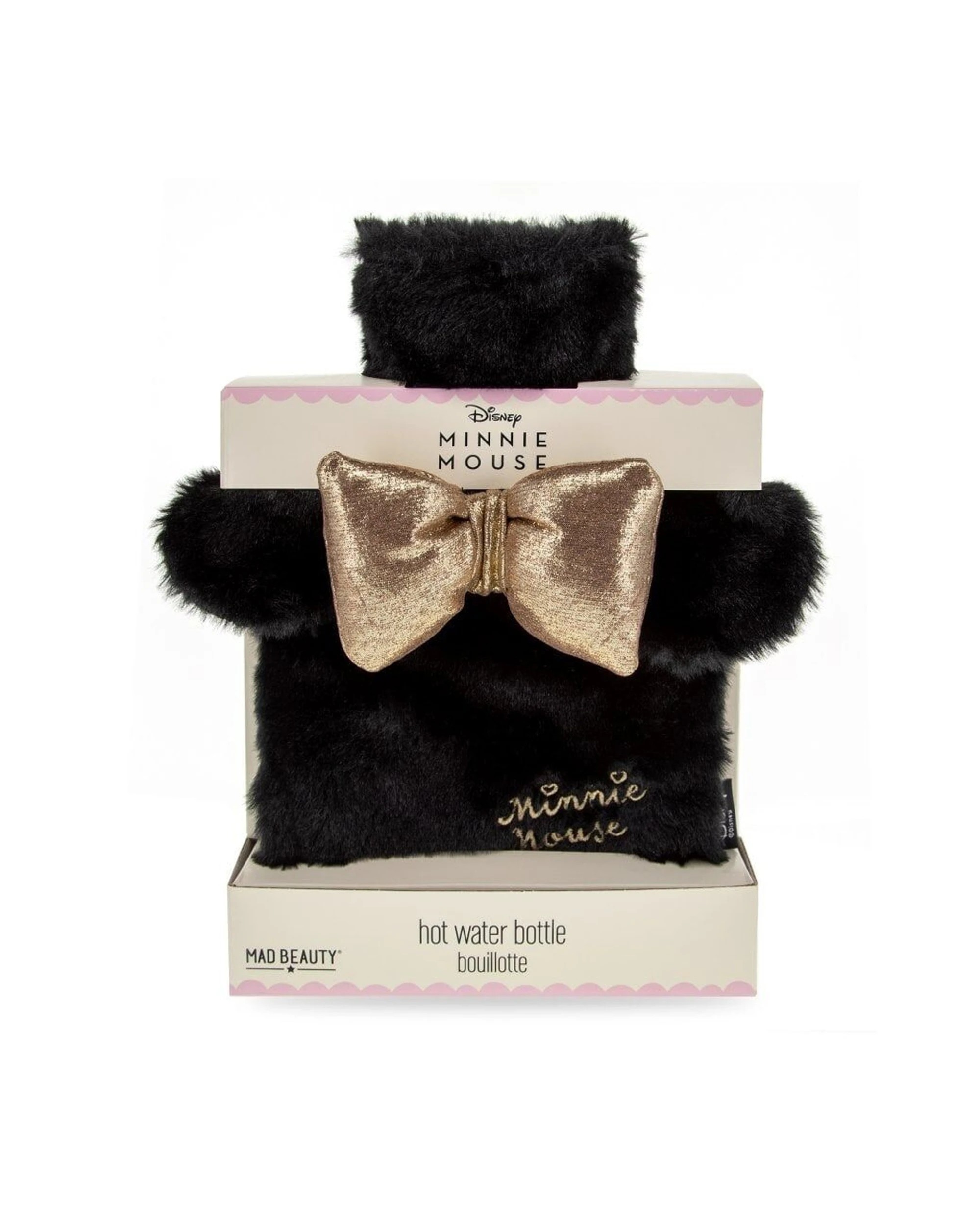 1 Disney Minnie Bow Magic Hot Water Bottle With Super Soft Cover - Multi, 1 of 1