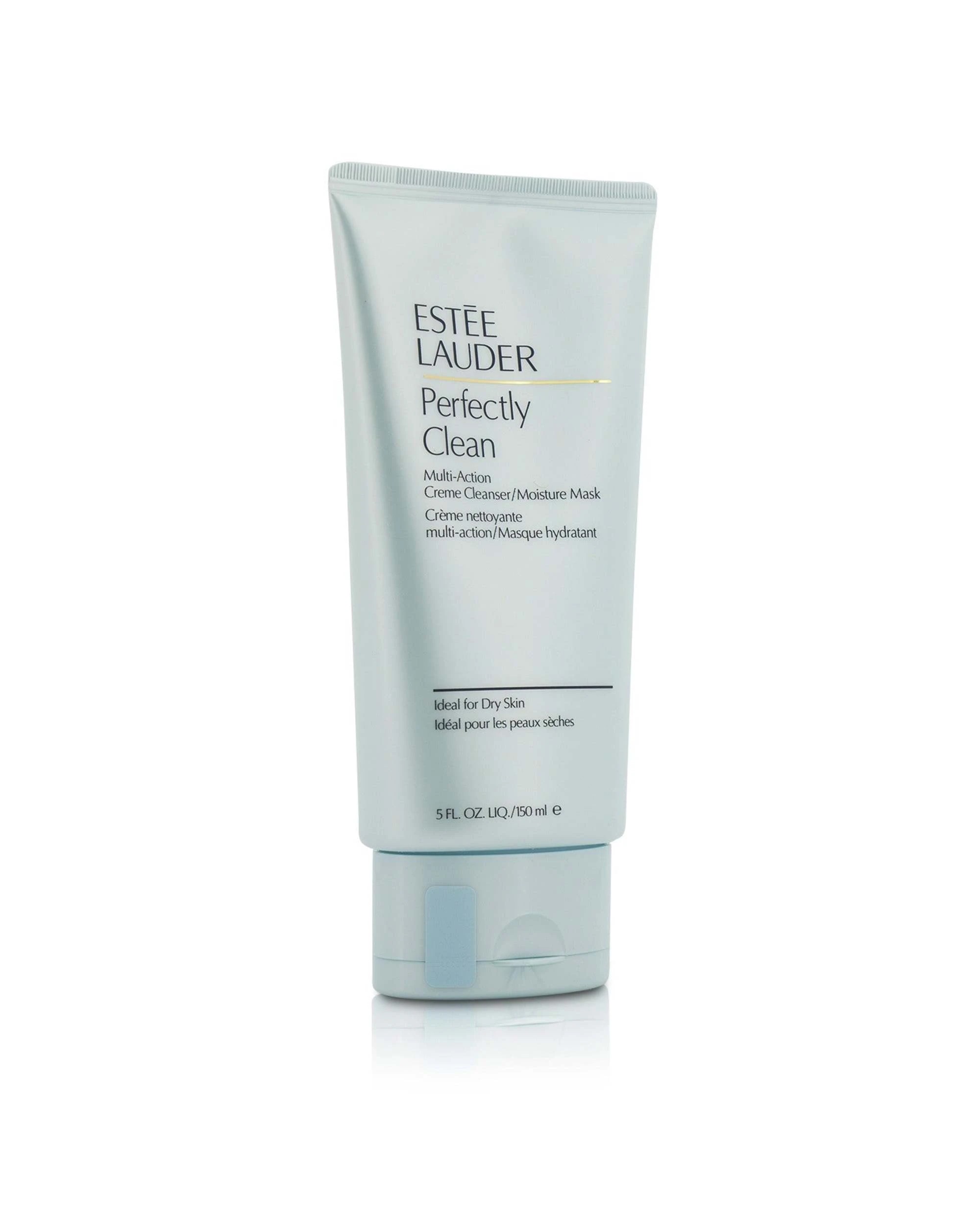 2 Estee Lauder Perfectly Clean Multi-Action Creme Cleanser/ Moisture Mask  150ml/5oz, 2 of 3