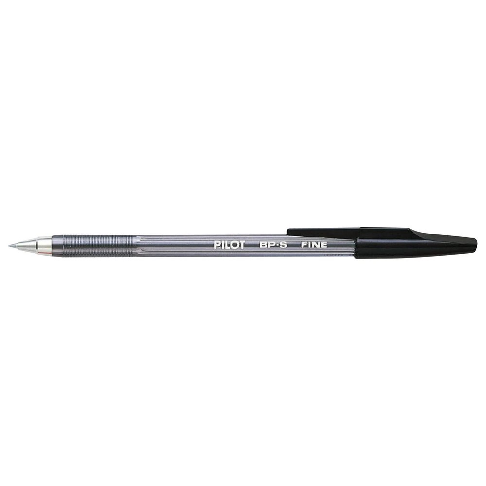 3 PILOT BP-S Fine Ballpoint Pens Black 12 Pack, 3 of 3