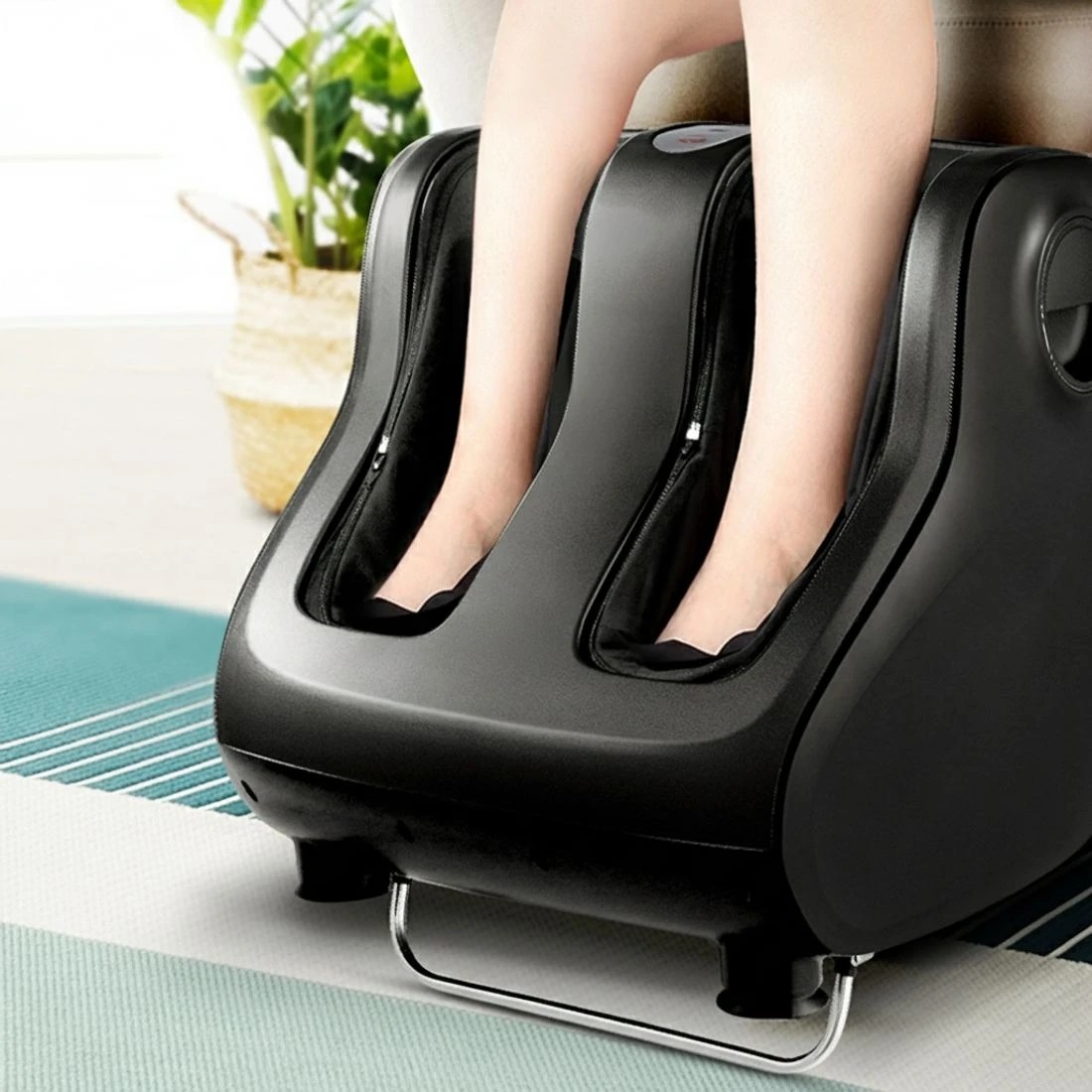 7 Livemor Foot Massager Shiatsu Massagers Electric Roller Calf Leg Kneading - Black, 7 of 7