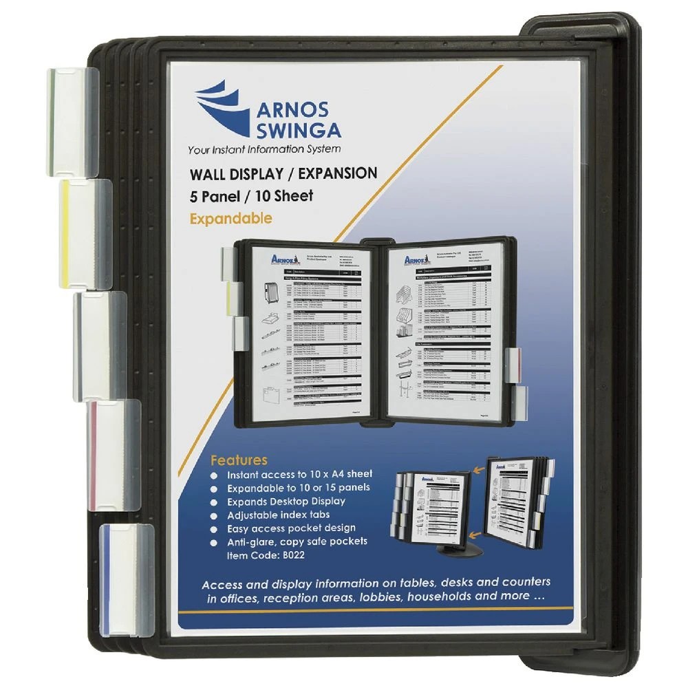 2 Arnos Swinga 5 Panel Wall Display or Expansion Pack, 2 of 2