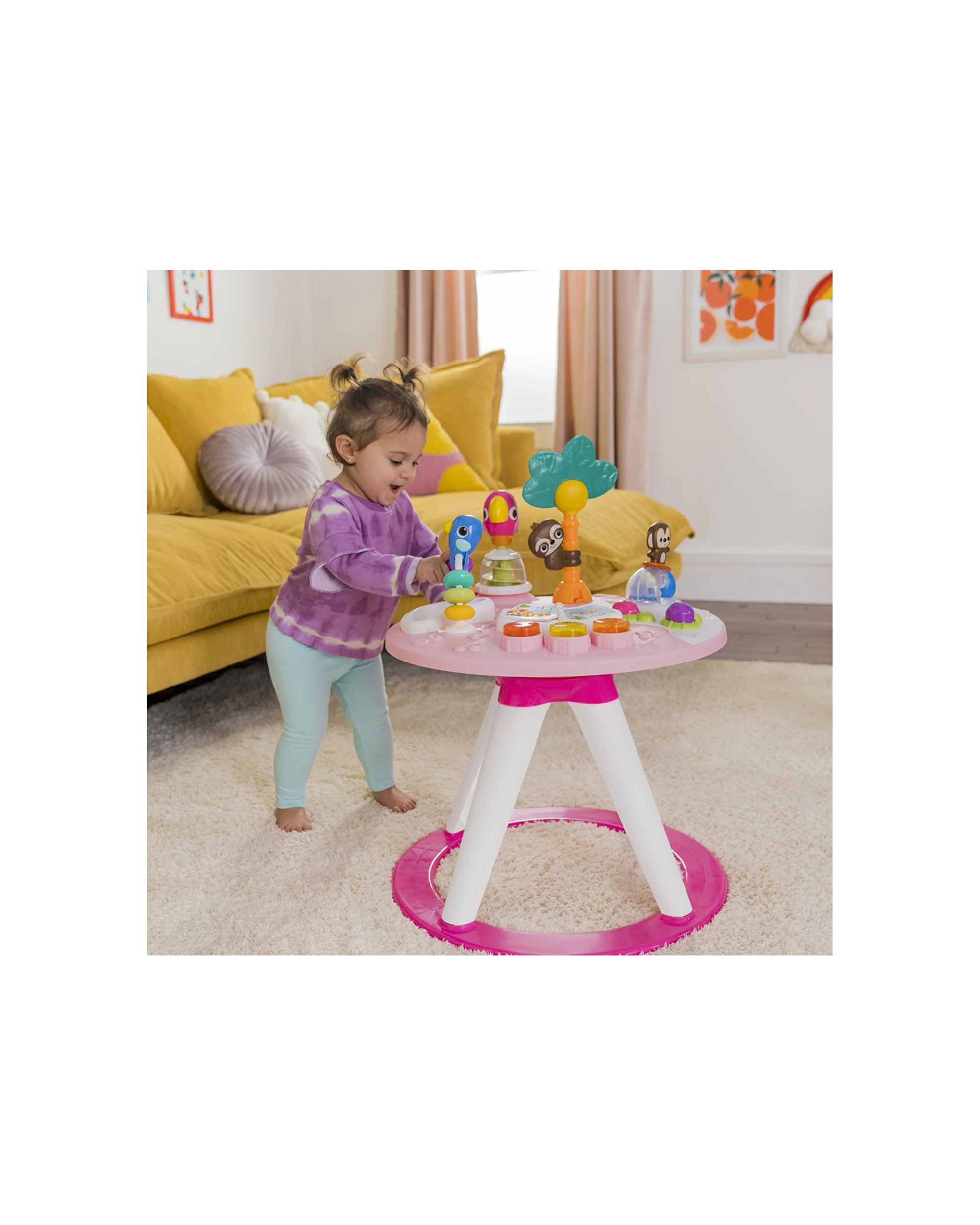 7 Bright Starts Around We Go 2-In-1 Walk-Around Activity Center And Table - Multi, 7 of 9