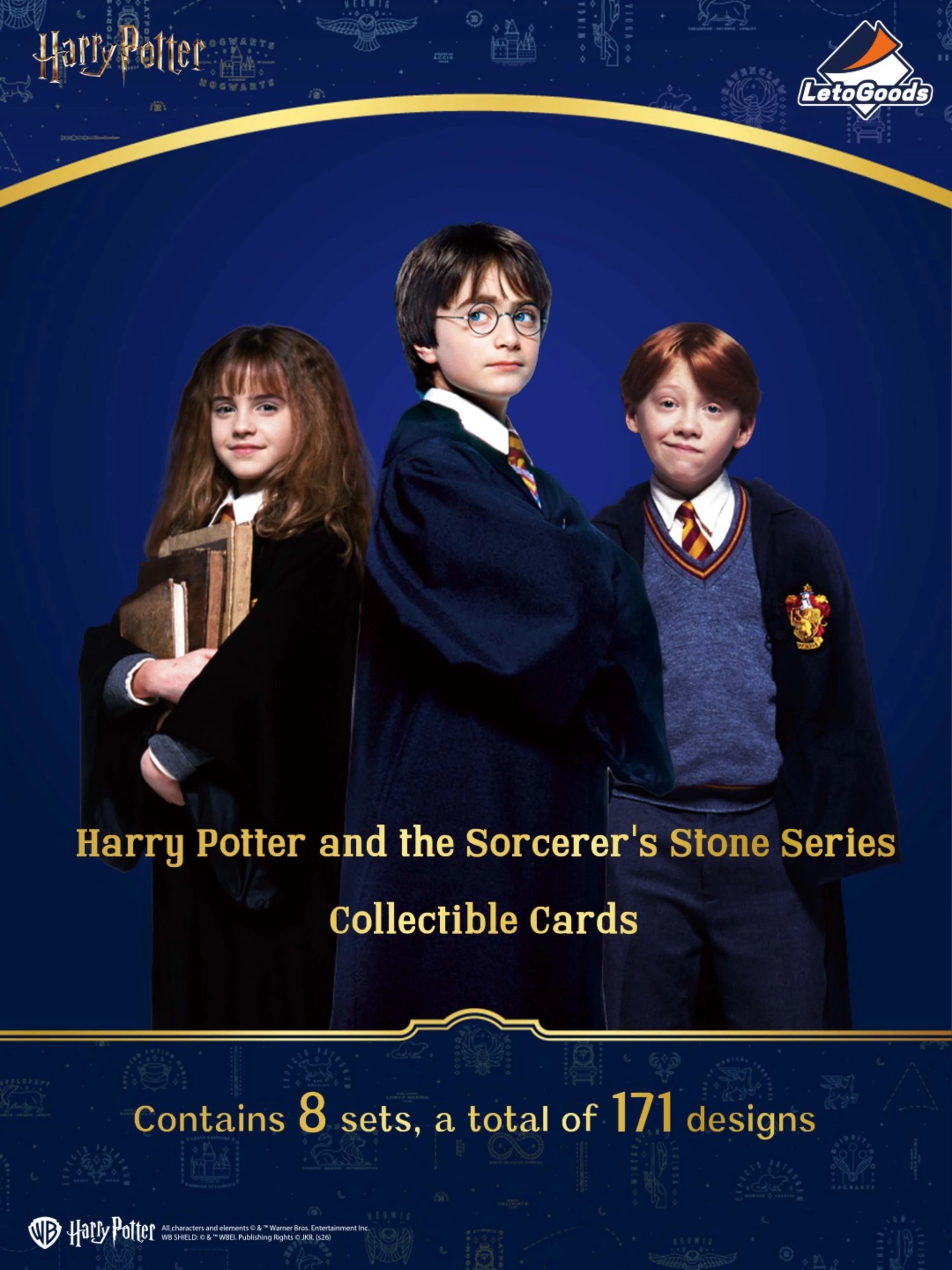 7 Harry Potter and the Sorcerer’s Stone Series Collectible 5 Card Booster, 7 of 7