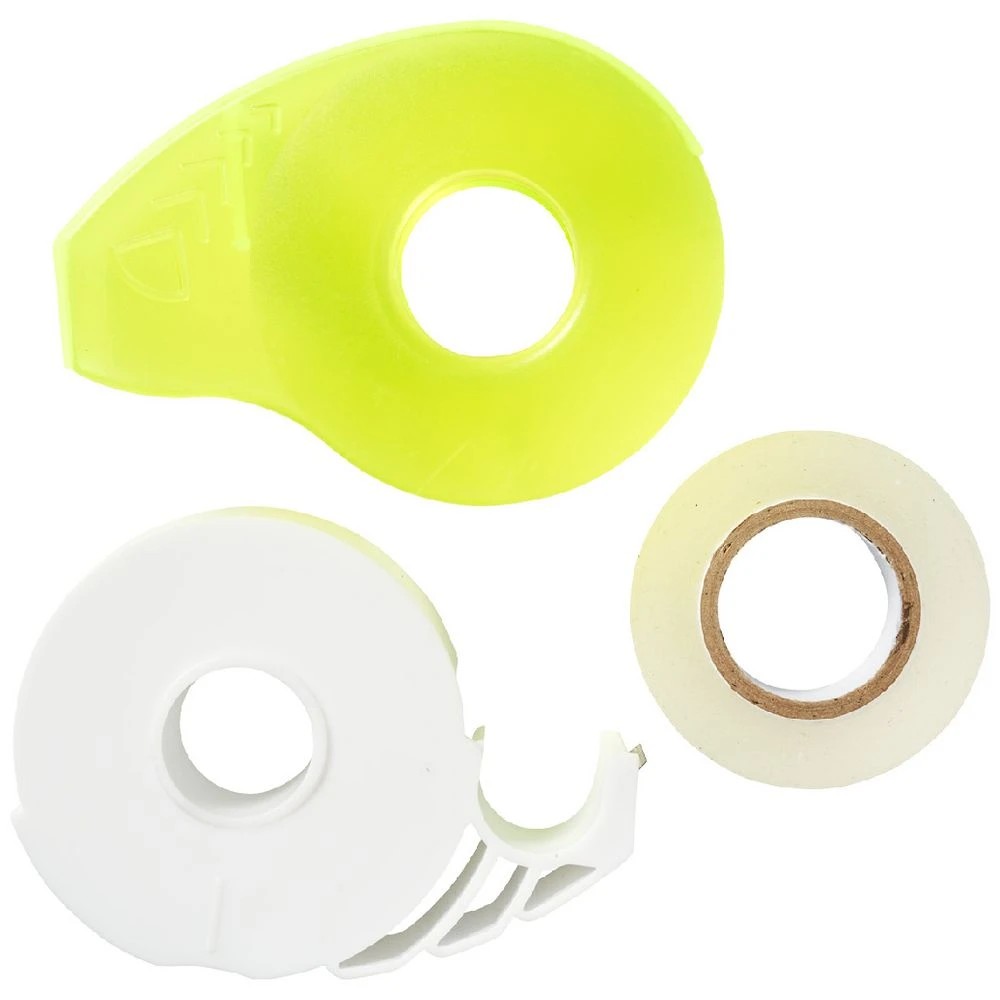 4 Otto Compact Tape Dispenser Fluro Yellow, 4 of 5