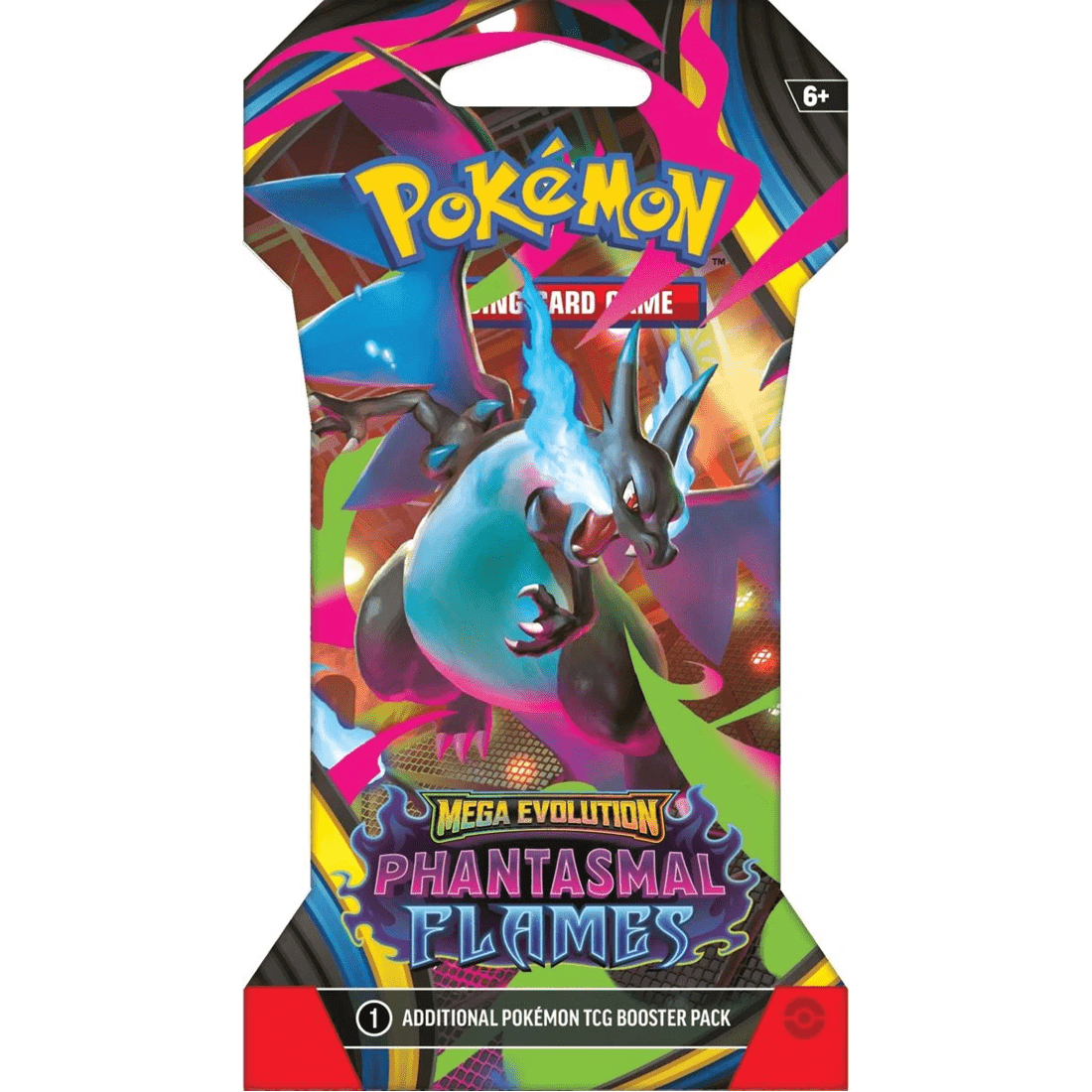 2 Pokemon Trading Card Game: Mega Evolution - Phantasmal Flames Blisters - Assorted, 2 of 6