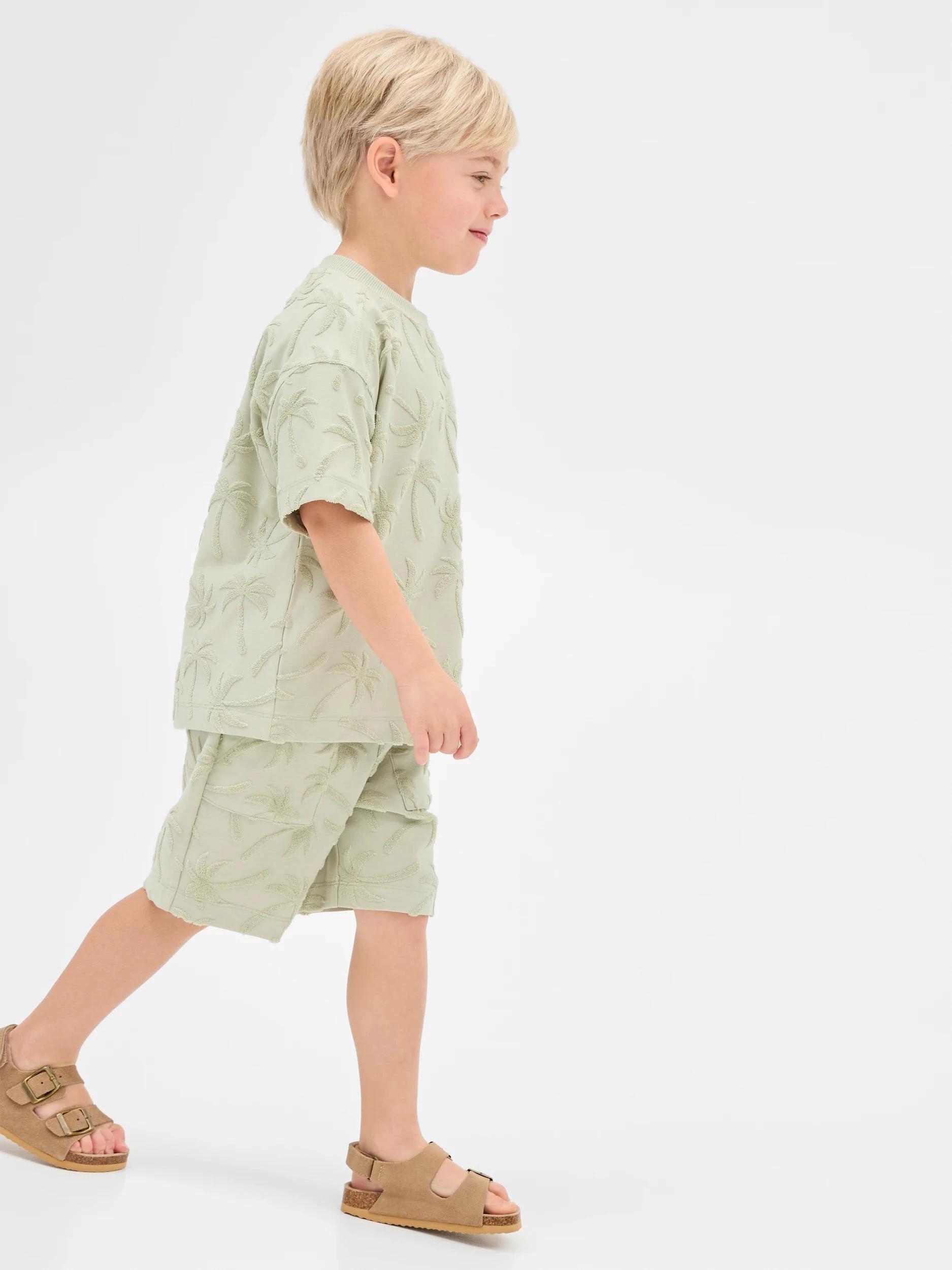 3 Target Australian Cotton Blend T-shirt and Short 2 Piece Set DESERT SAGE, 3 of 7