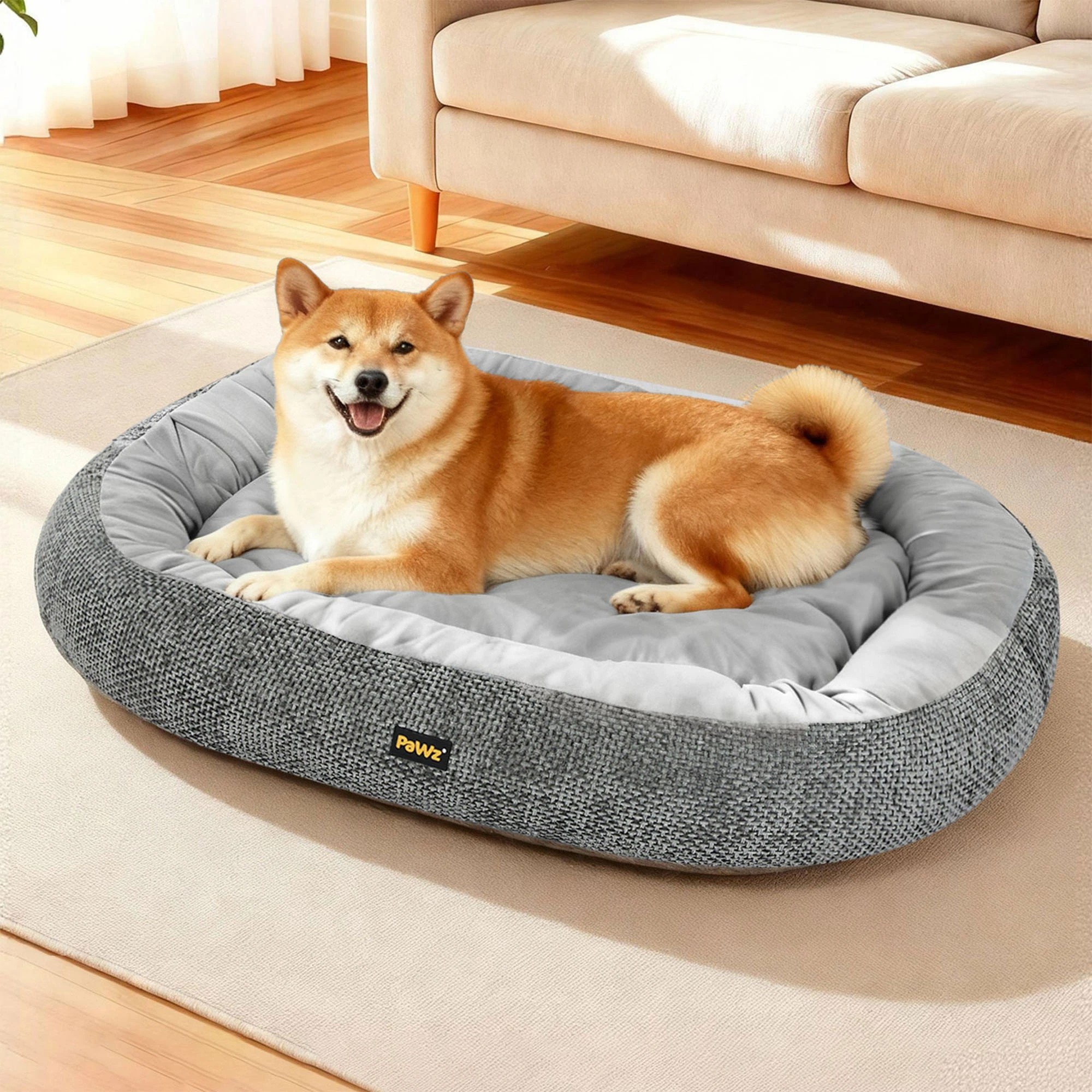 7 Pawz Fleece Cover- , Size L - Grey, 7 of 9